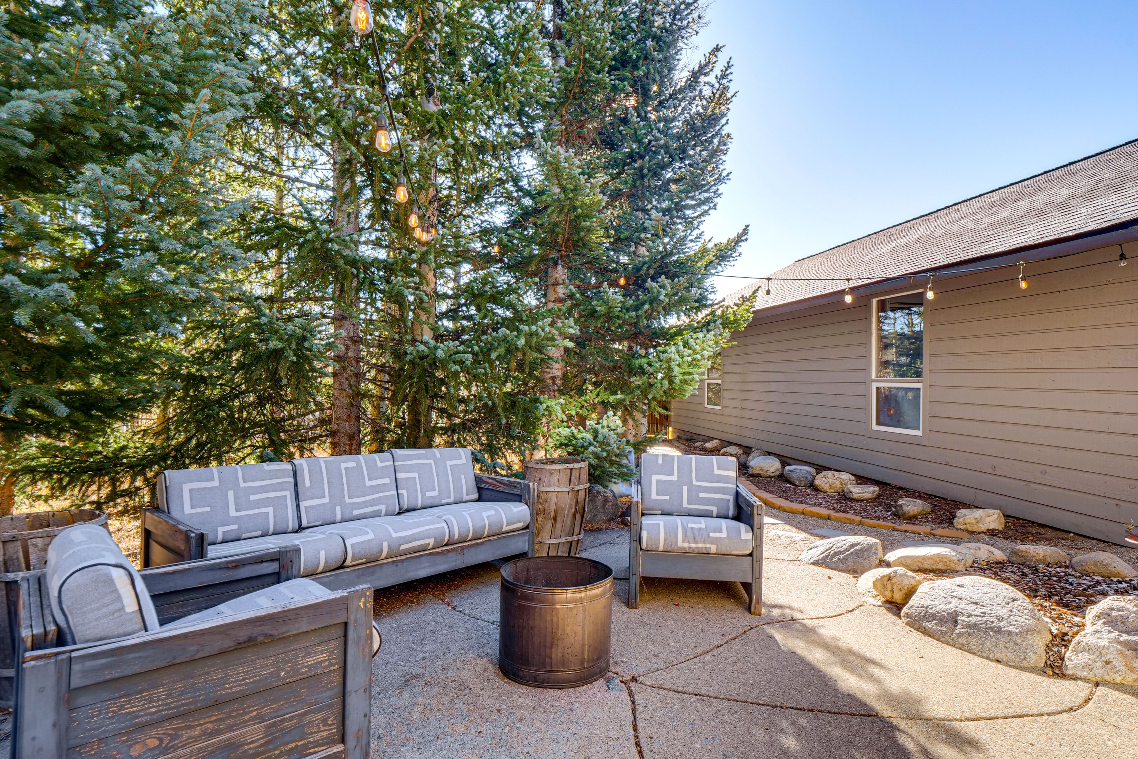 Furnished Patio | Propane Grill (Propane Provided) | Hammock