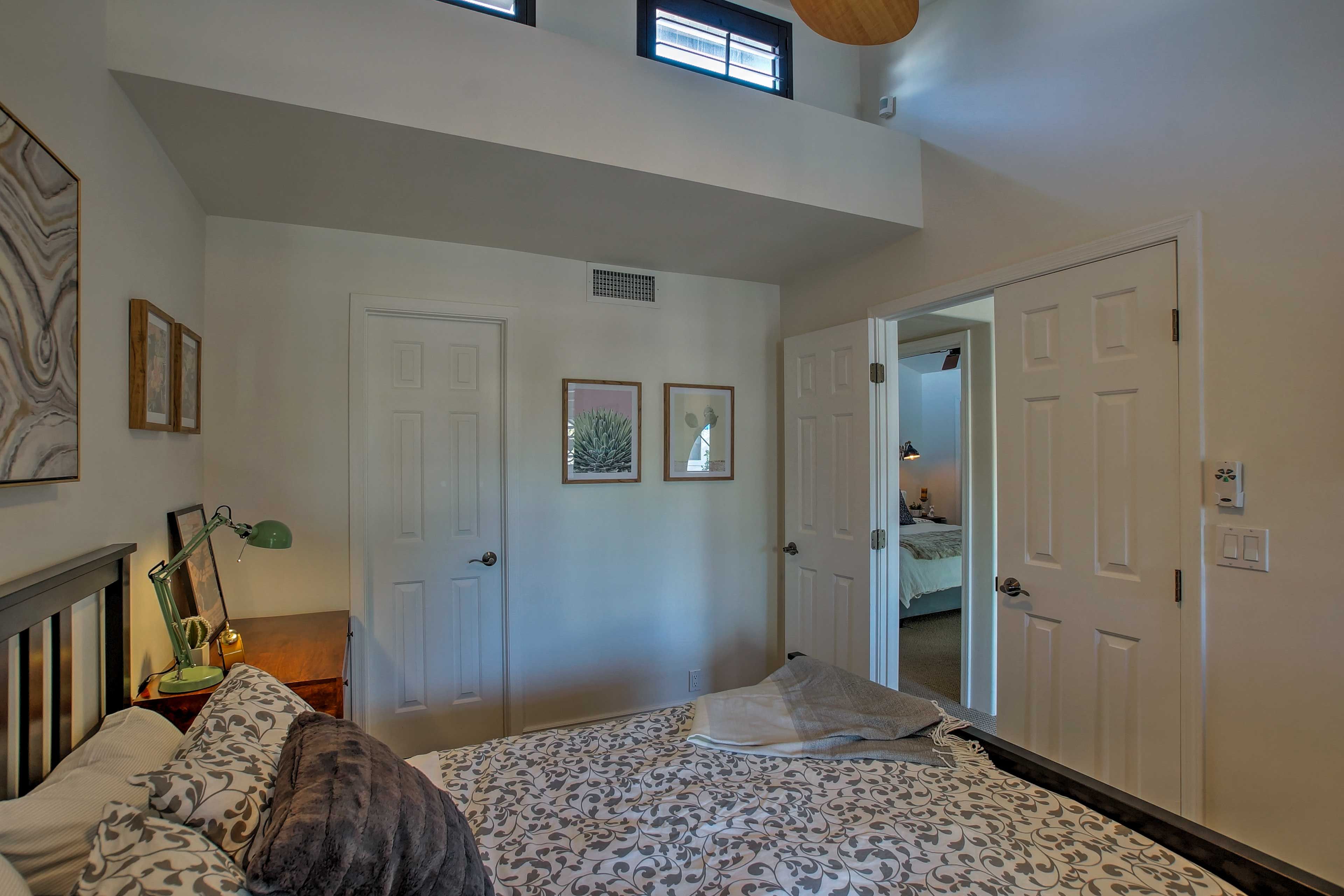 You'll have ample space for you vacation wardrobe.