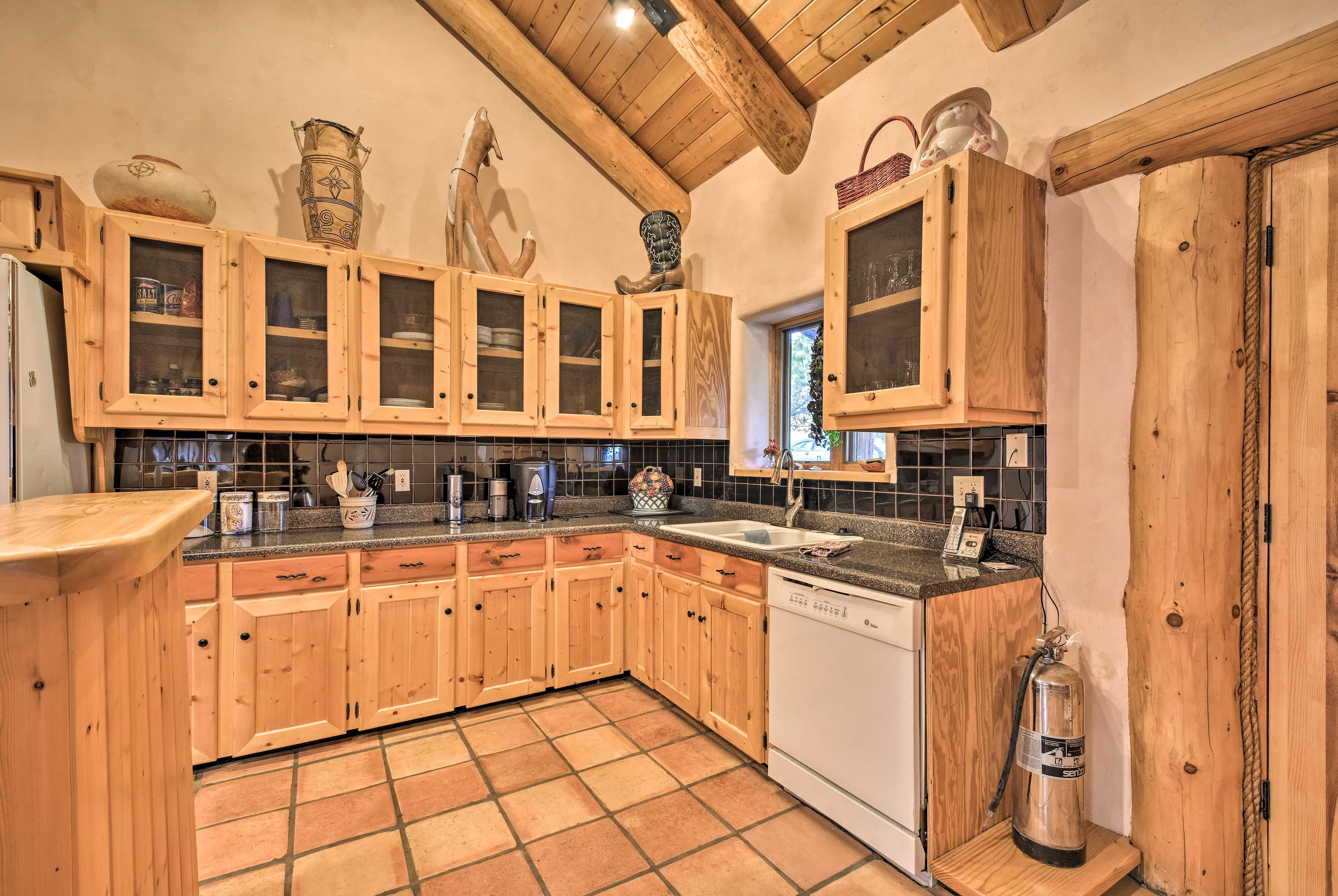 There's plenty of room for helping hands in the kitchen.