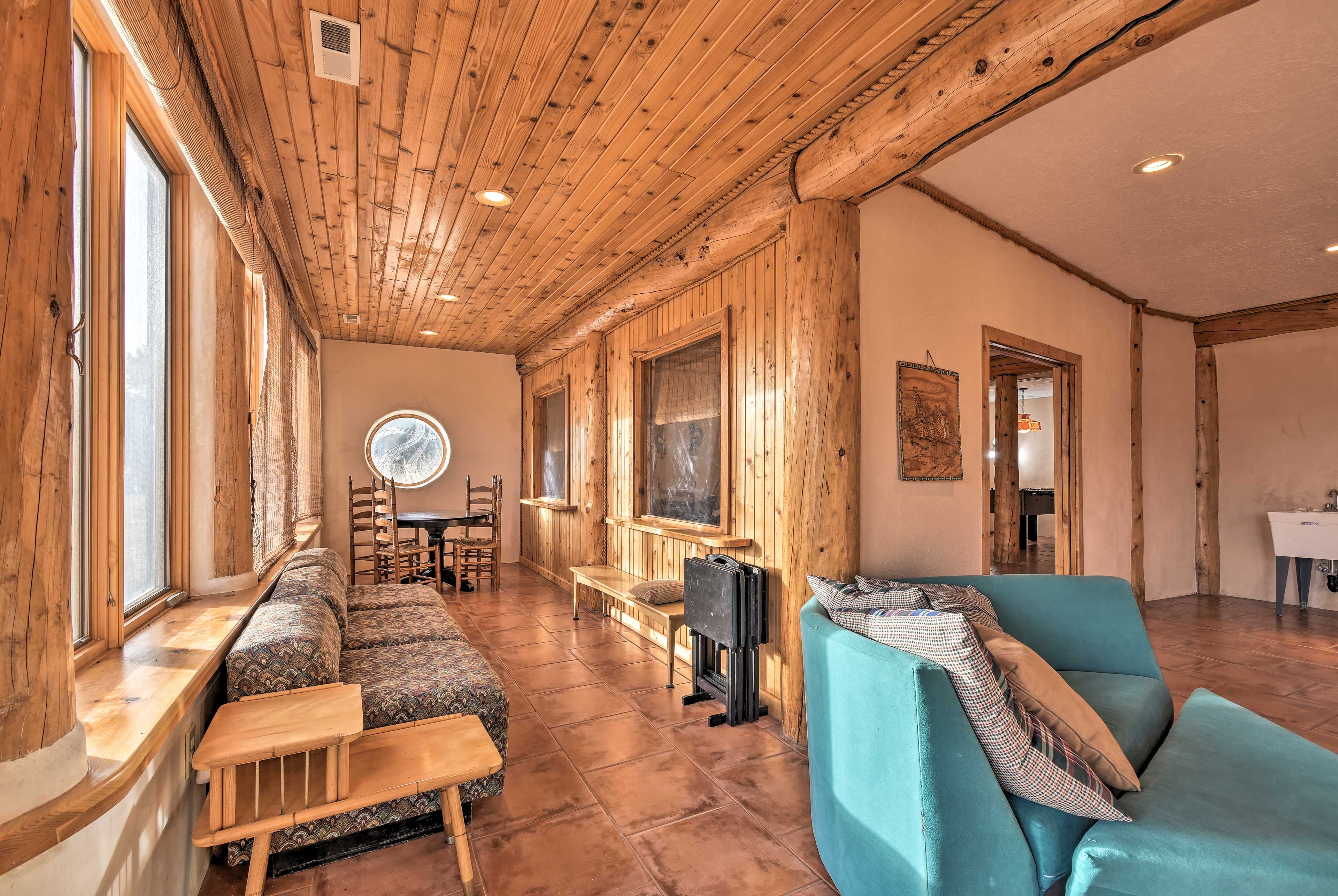 This spacious layout has plenty of privacy from the rest of the area.
