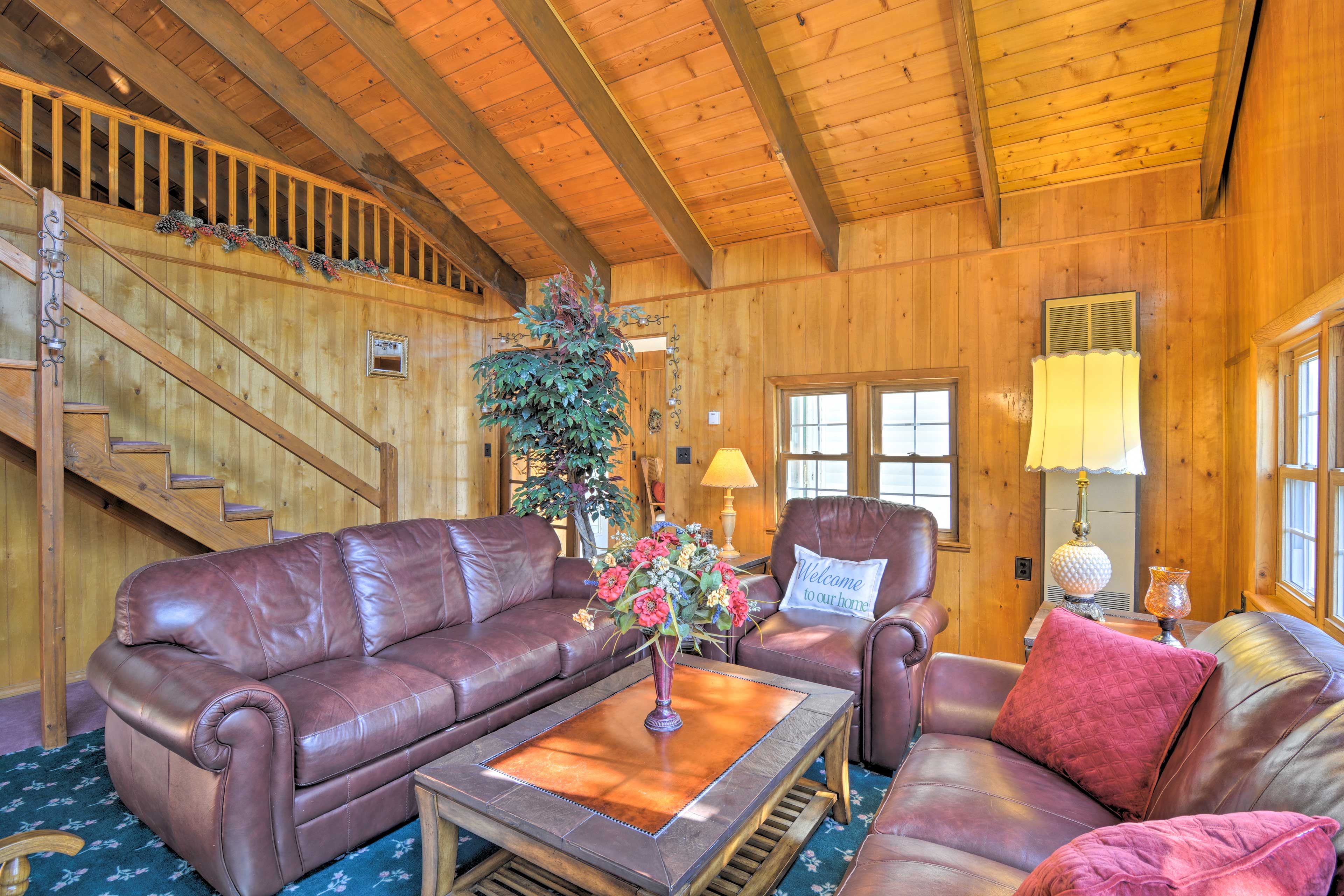 Kick back and relax after a day on the water.