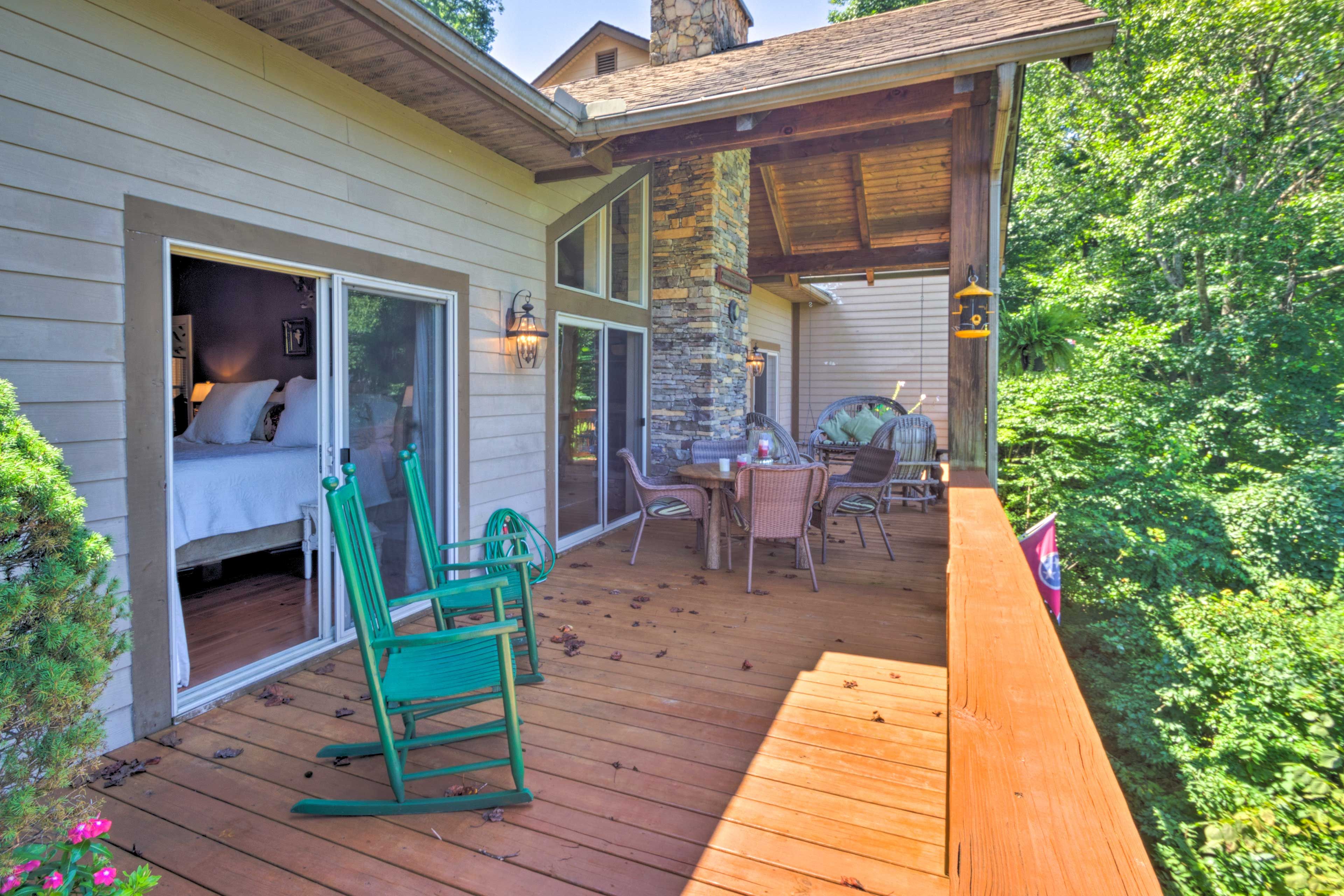 House Exterior | Furnished Deck | Dining Area