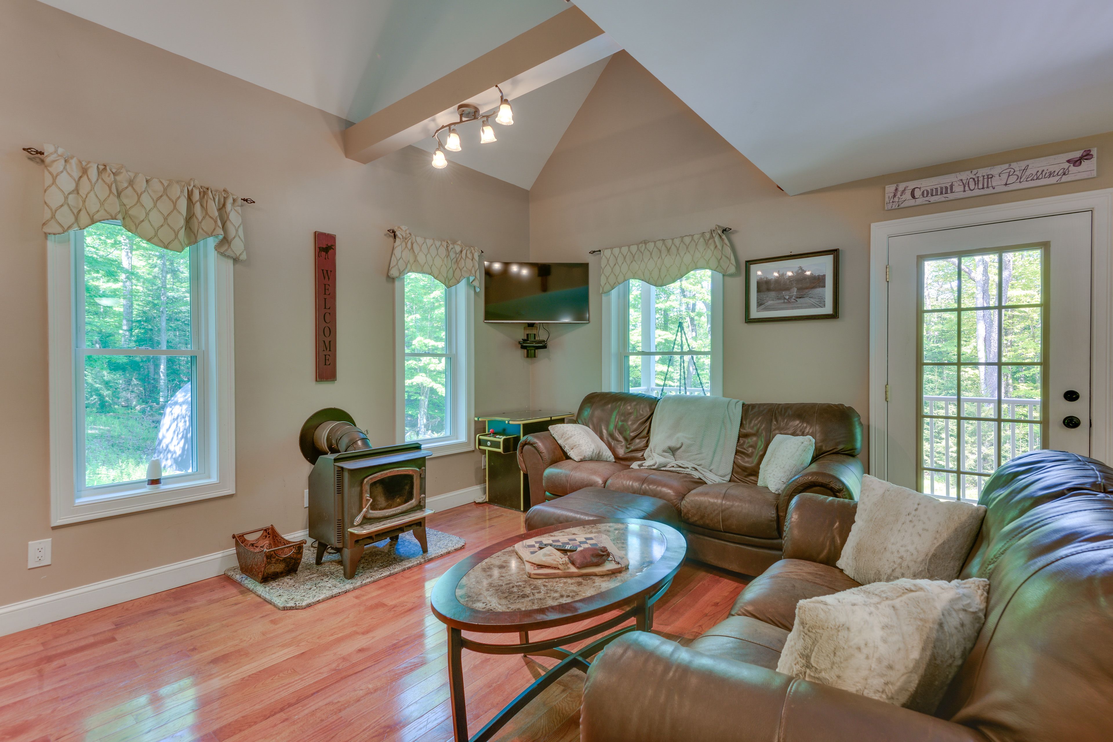 Living Room | Wood-Burning Stove