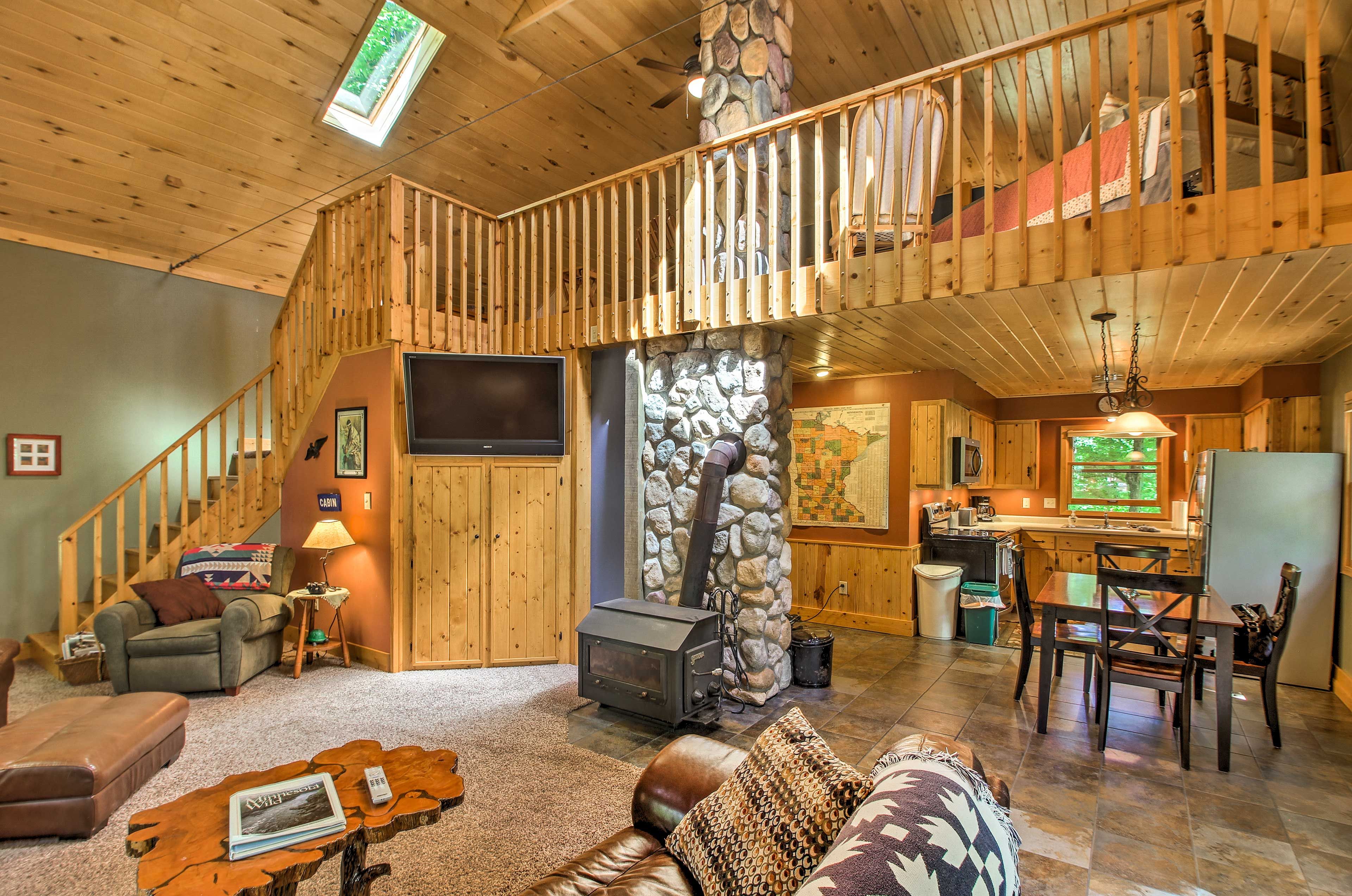 Bovey Vacation Rental | 1BR | 1BA | 1,250 Sq Ft | Steps to Access