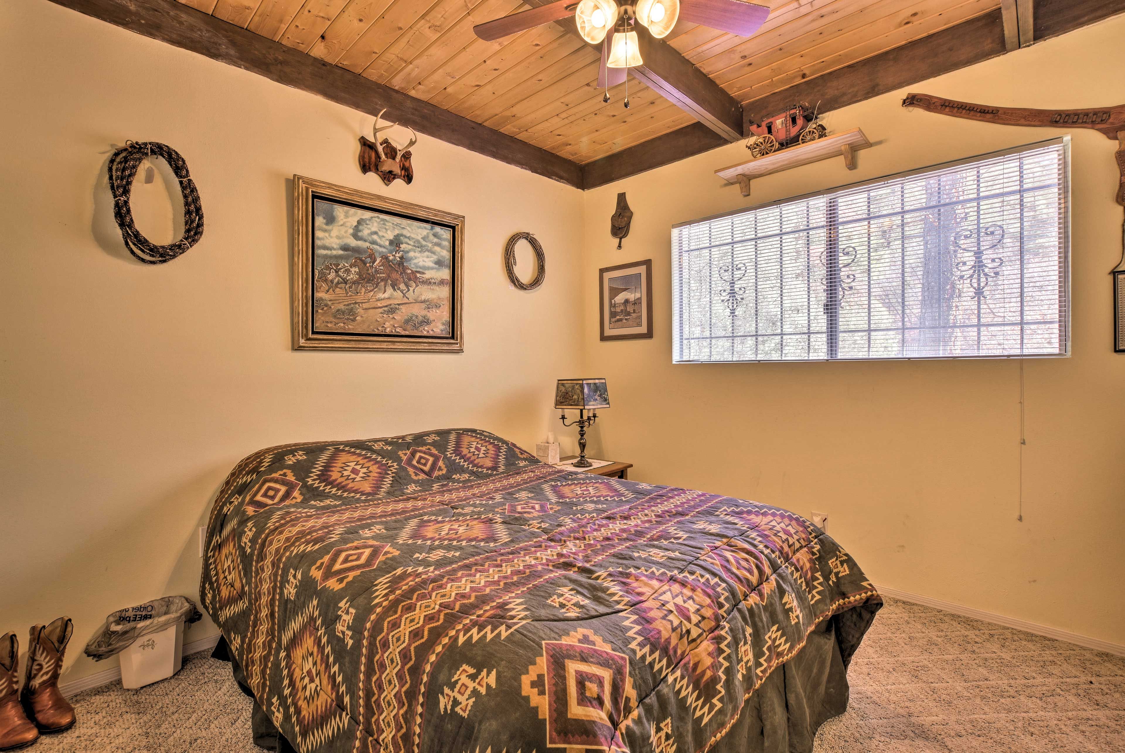 Bedroom 1 | Full Bed | Linens Provided