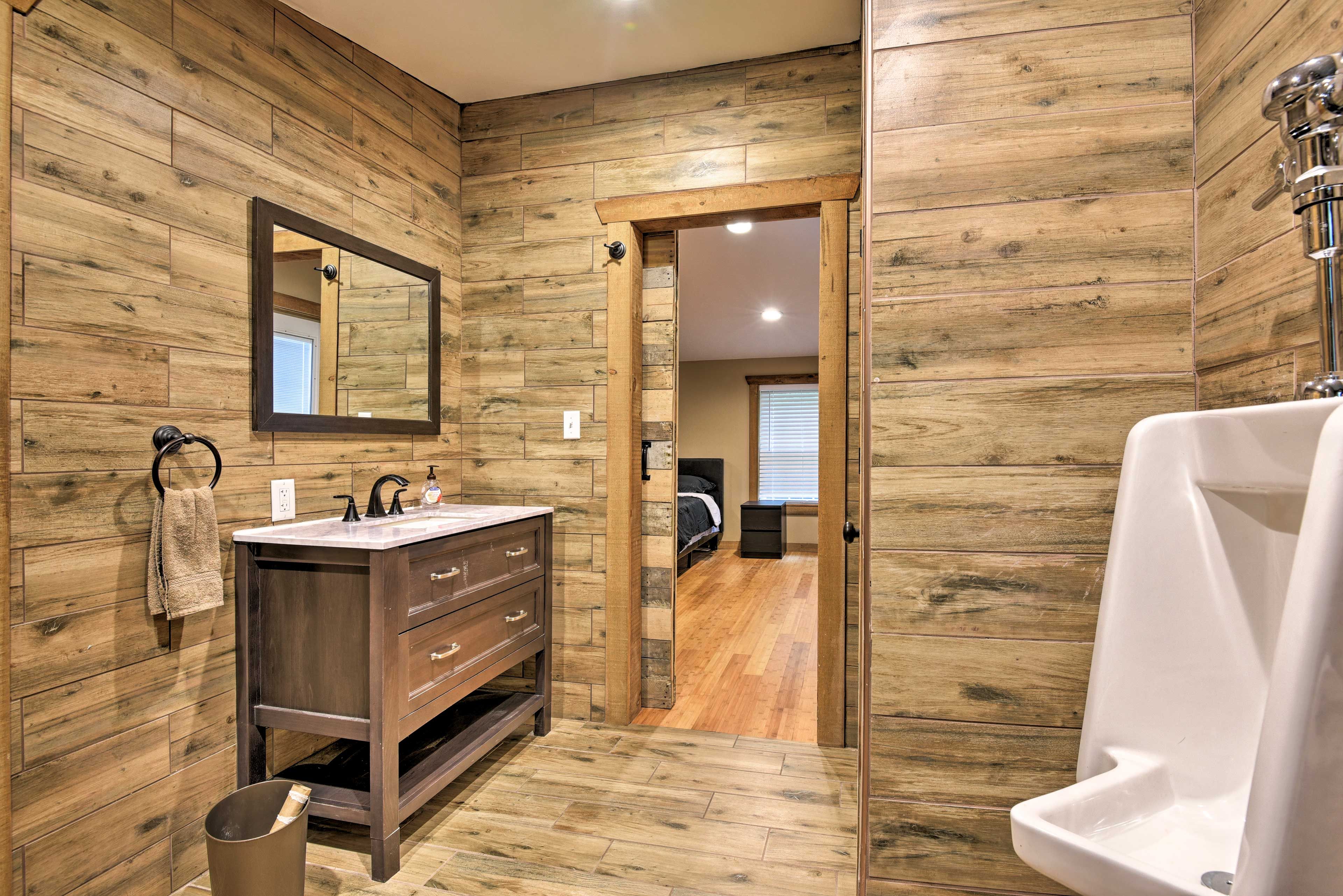 There's plenty of space to get ready.