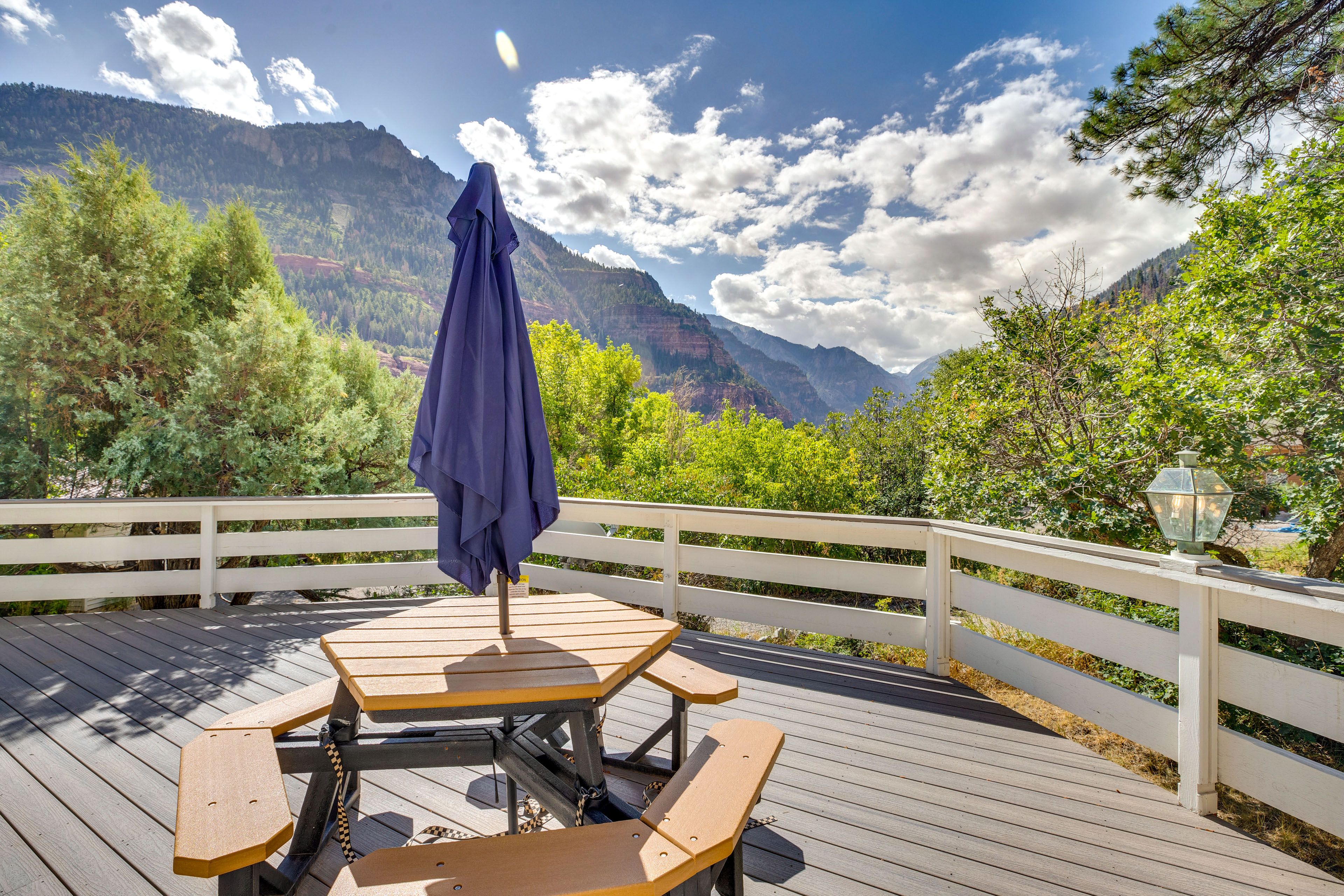 Ouray Vacation Rental | 3BR | 2BA | 1,000 Sq Ft | Access Only By Stairs