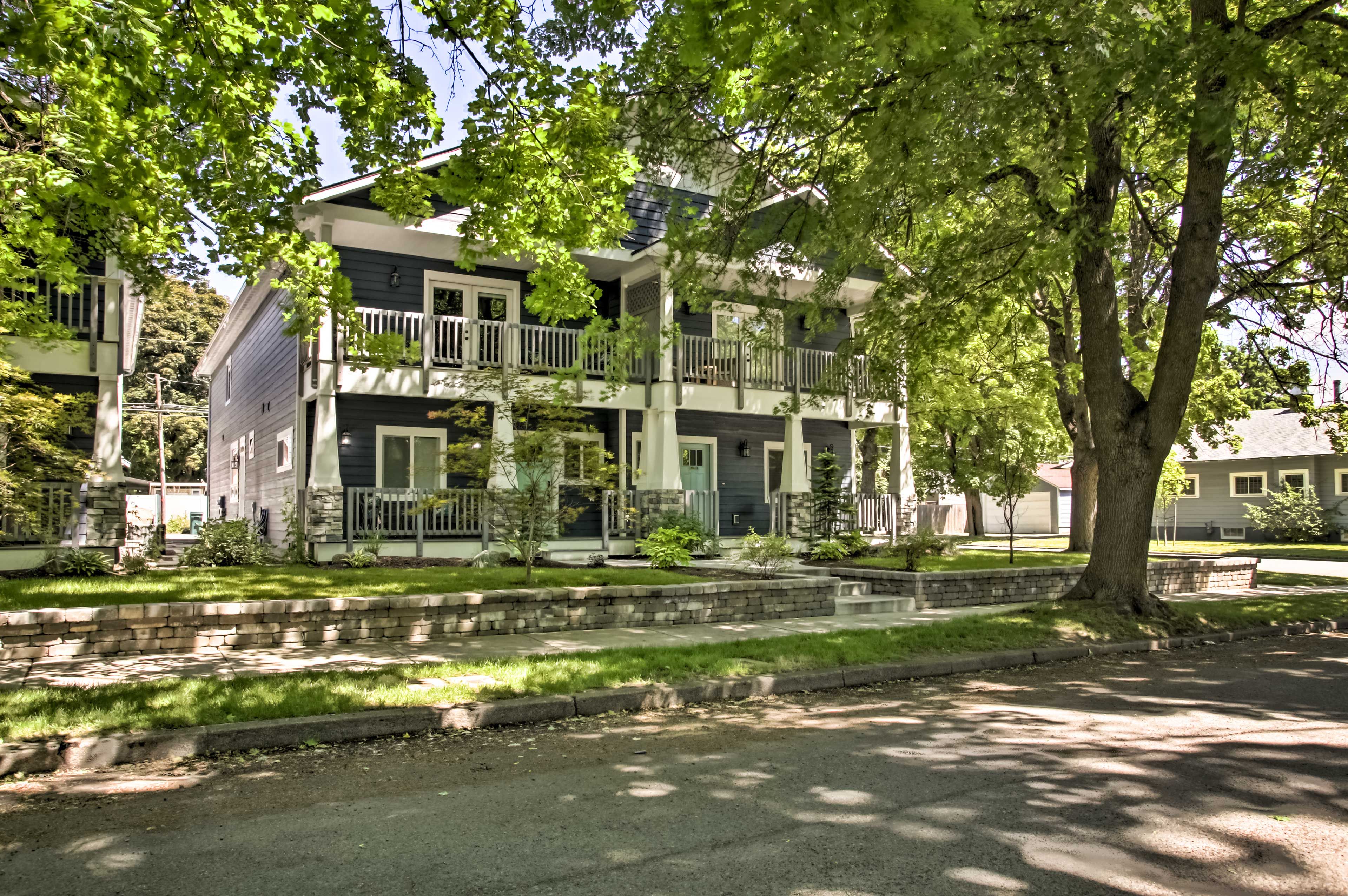 Coeur d'Alene Vacation Rental | 4BR | 2.5BA | 2 Steps to Enter Via Front