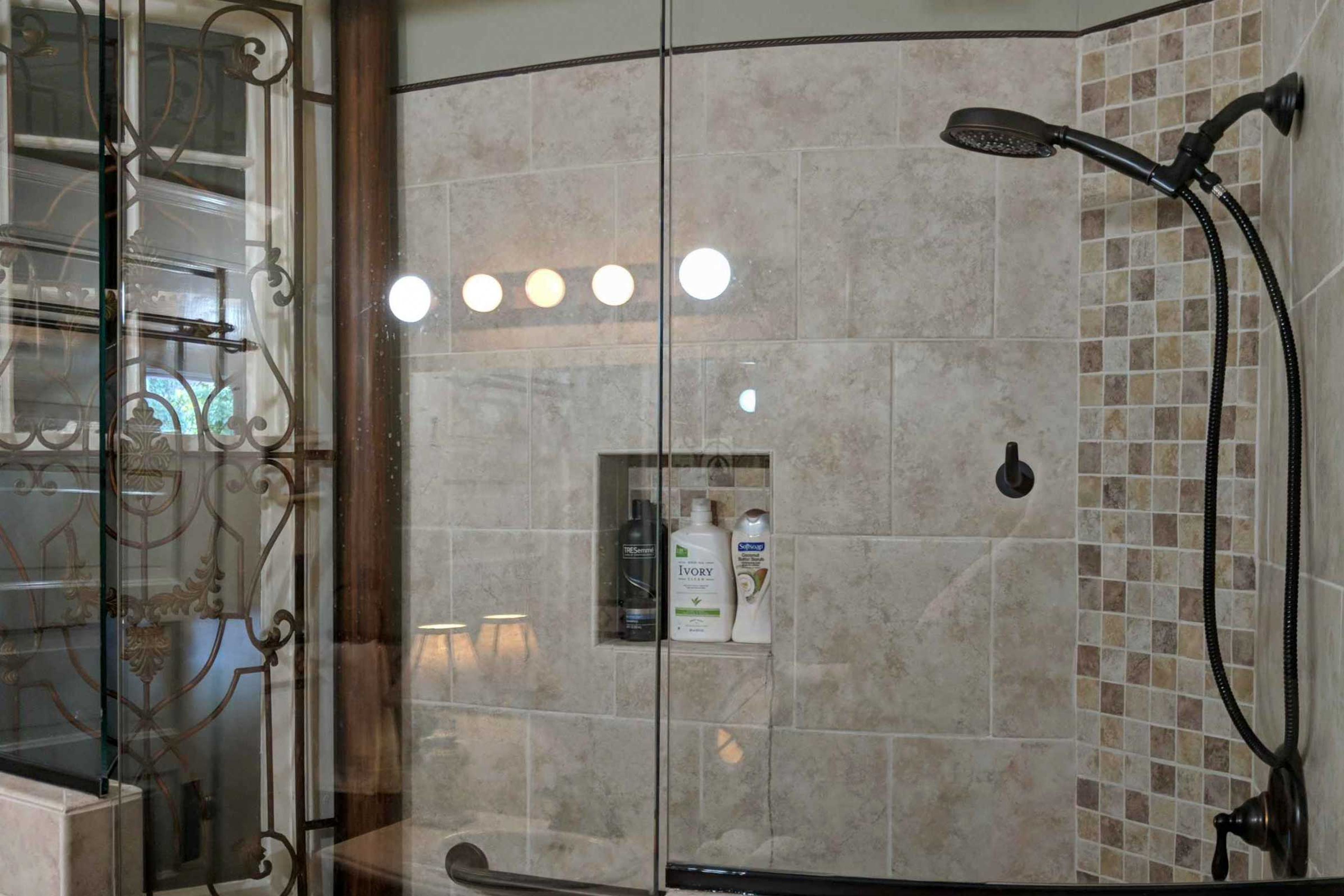 Rinse your worries away in the shower!
