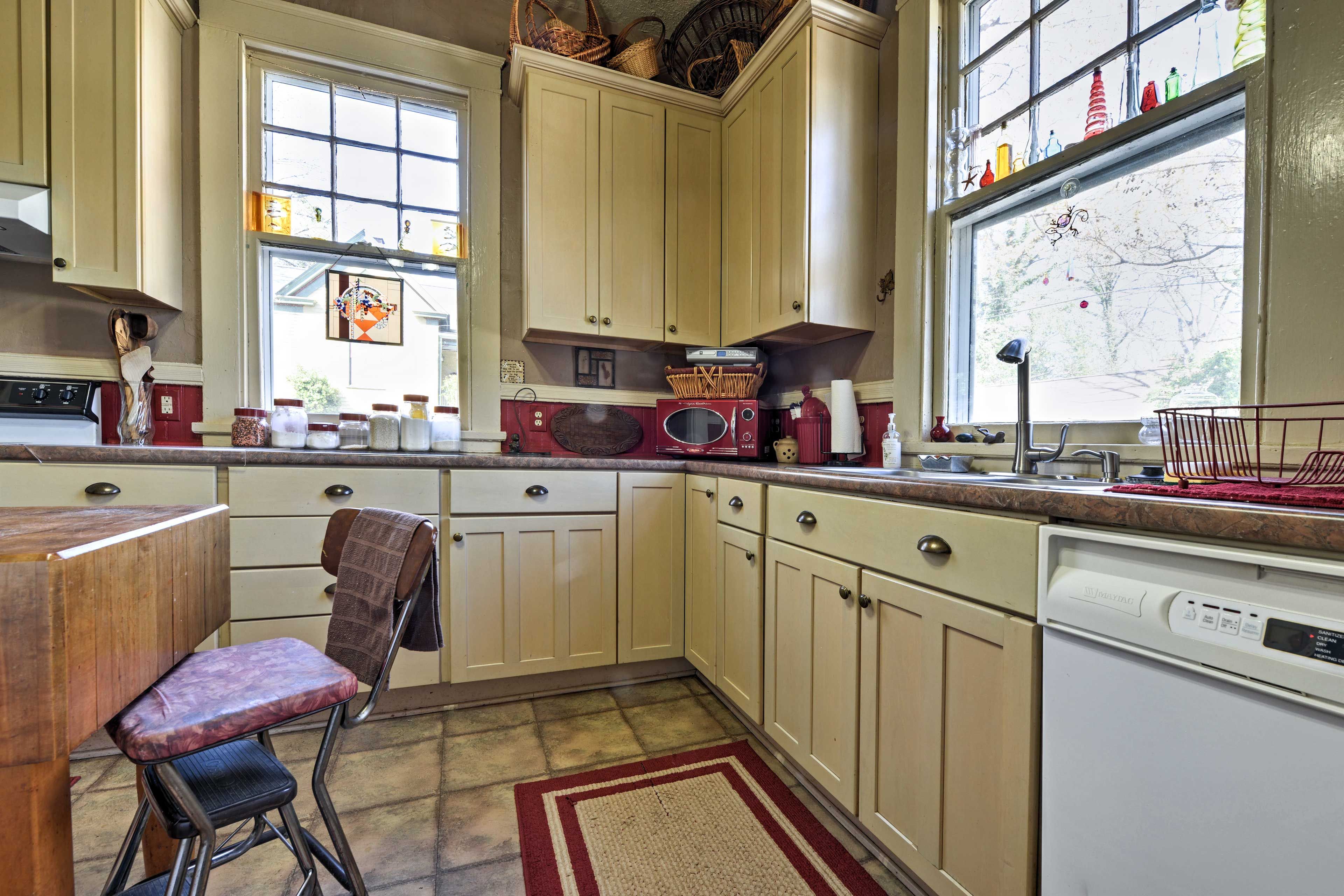 Prepare meals using modern appliances!
