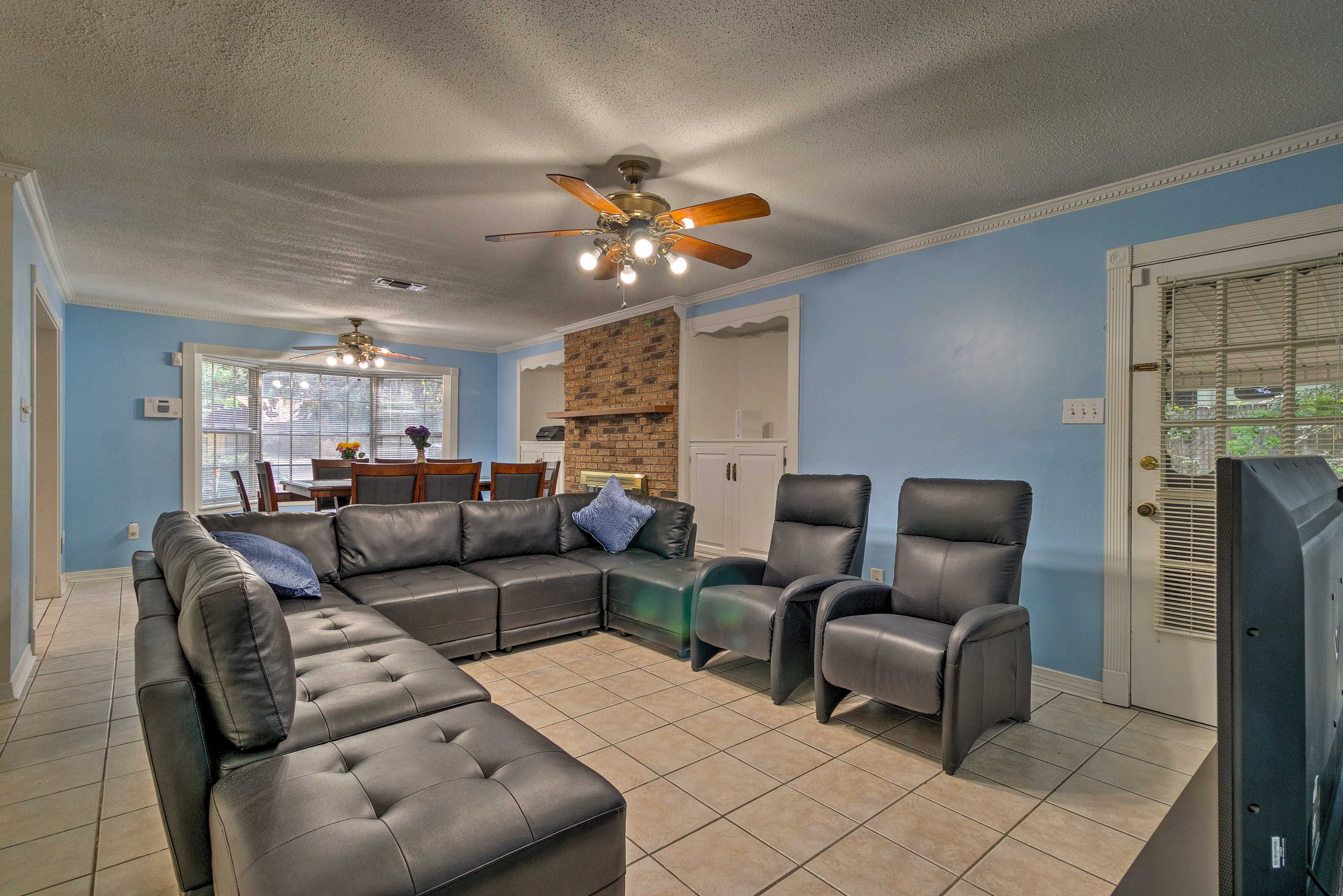 Inside, you'll find 4 bedrooms, 2 bathrooms, and all of the comforts of home.