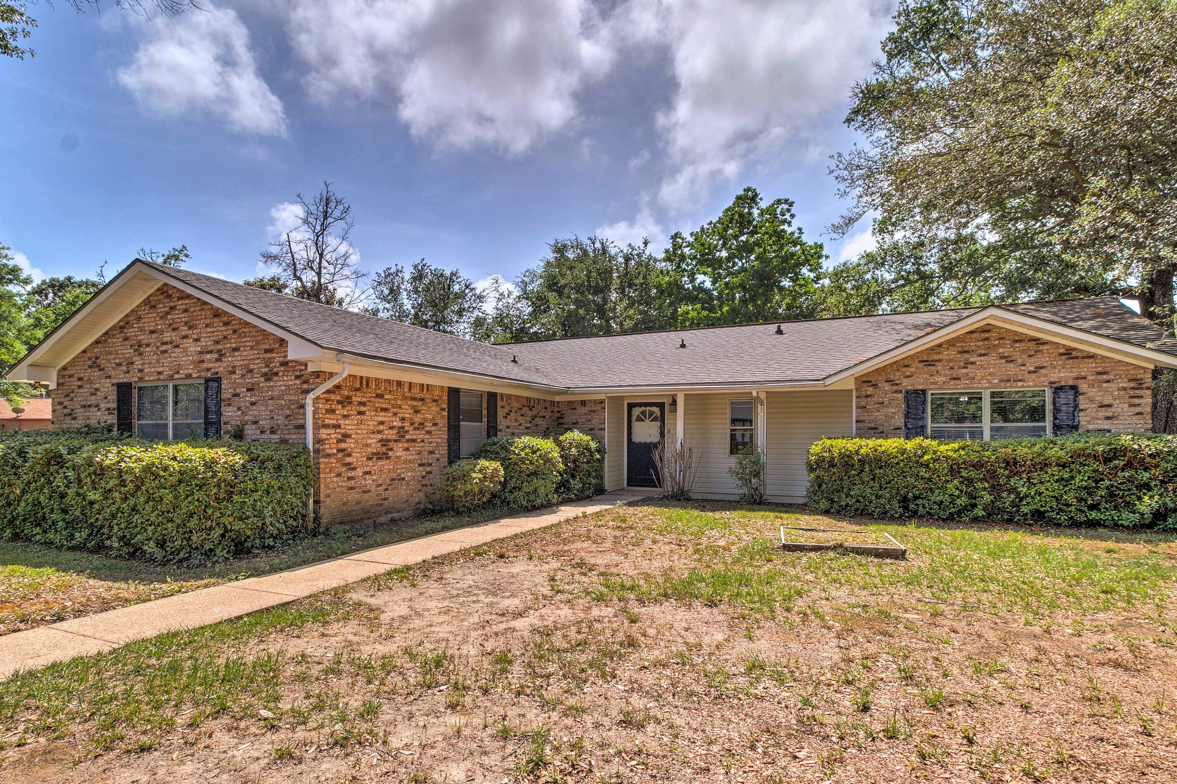 The home features a prime location within walking distance of the beach.
