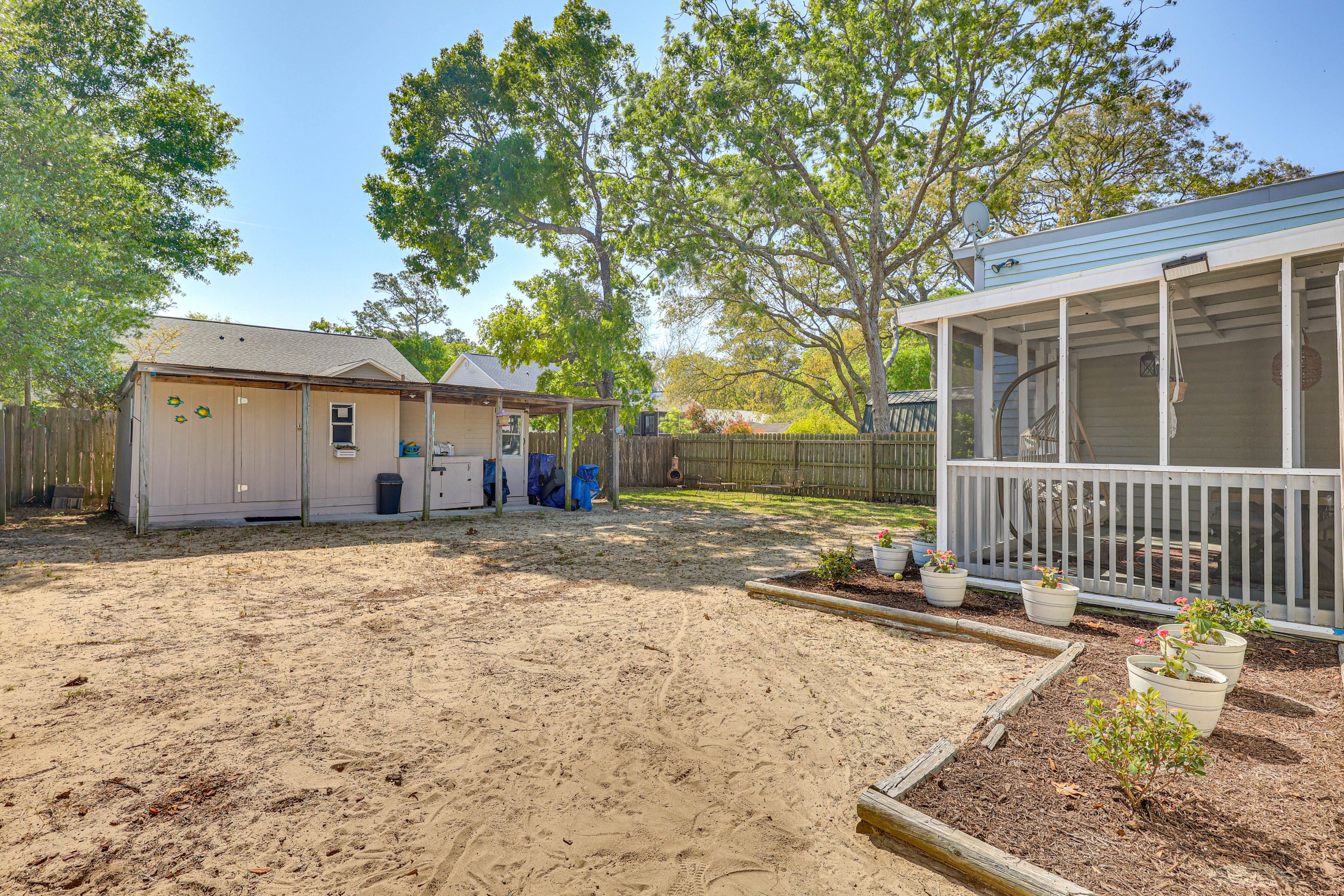 Backyard | Fenced-In Yard