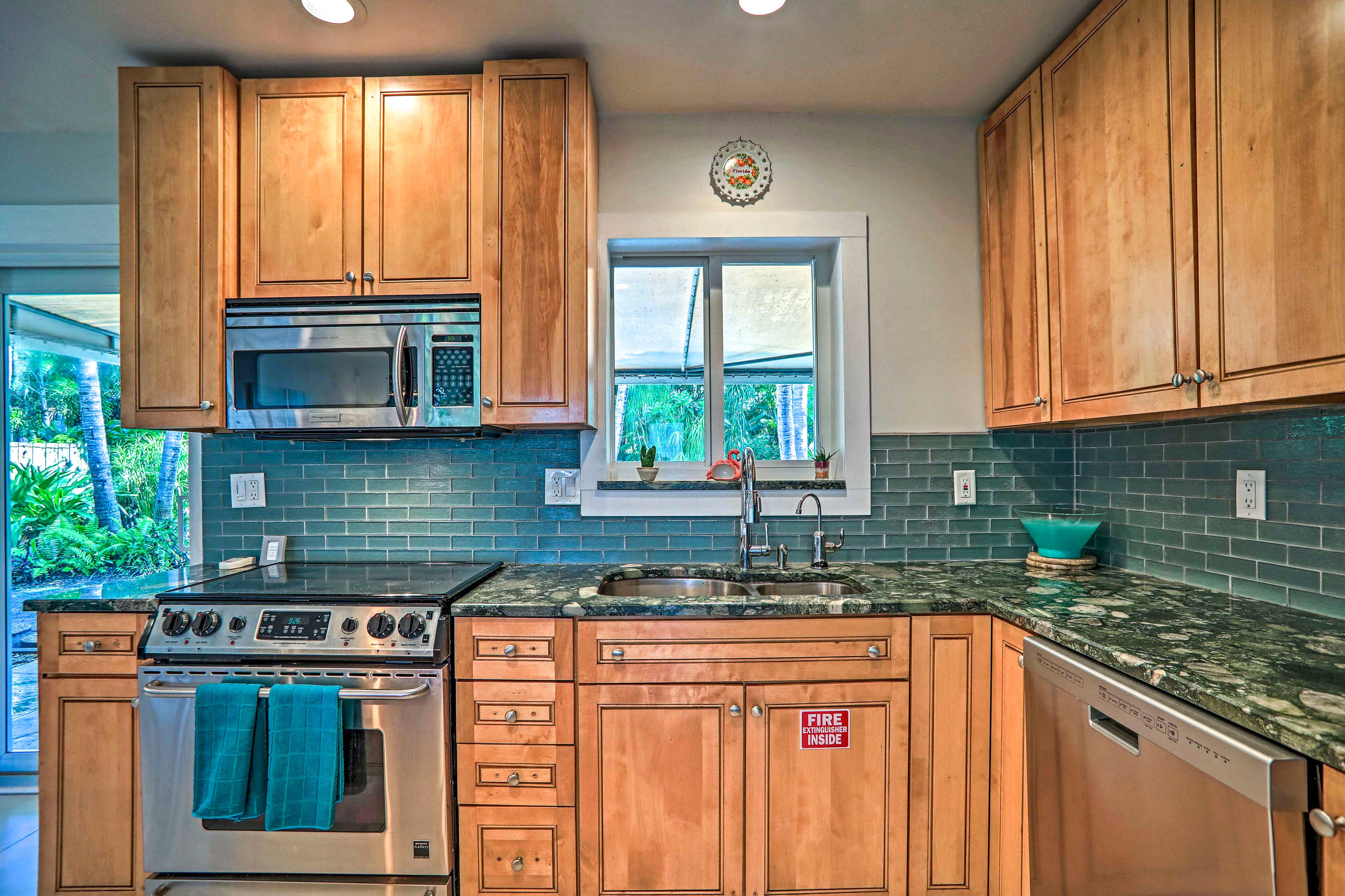 Whip up gourmet feasts throughout your stay.