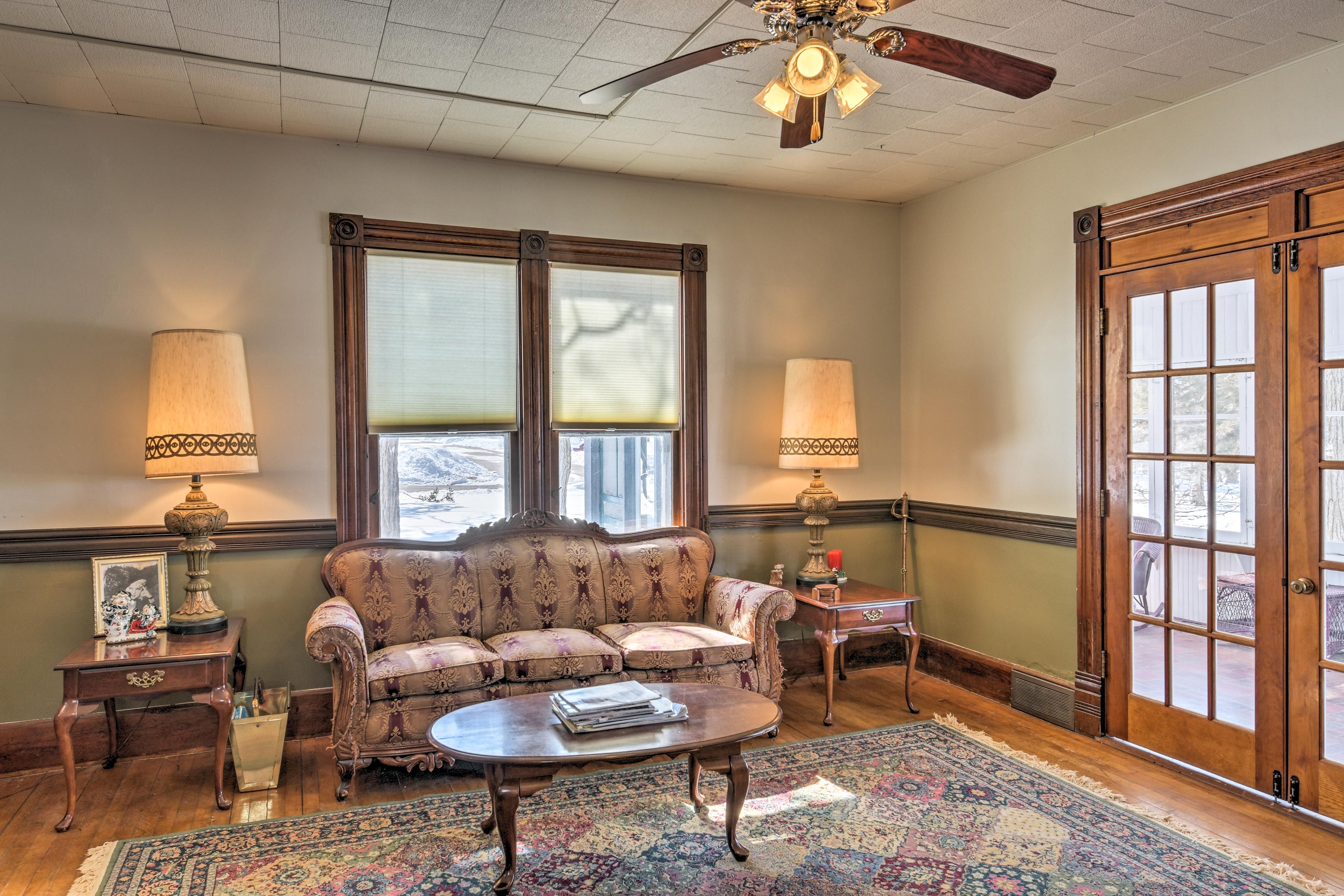 Sitting Room | Free WiFi | Central Heating | 2-Story Home