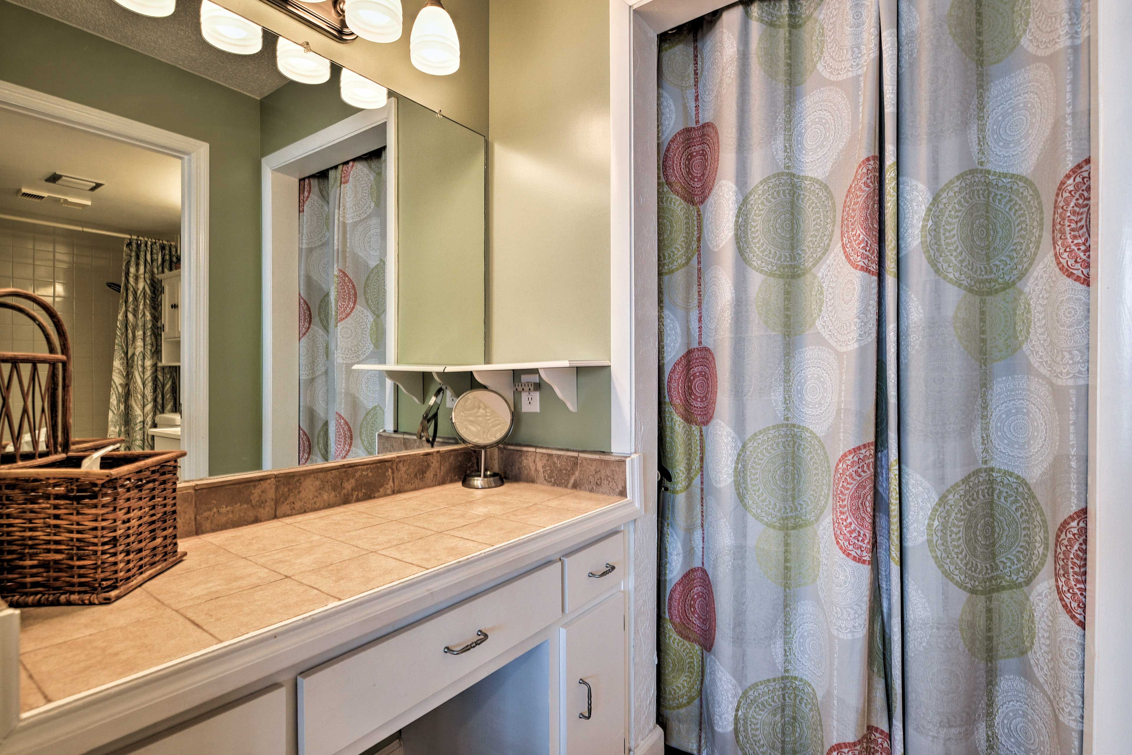 You'll love having this extra mirror to get ready!