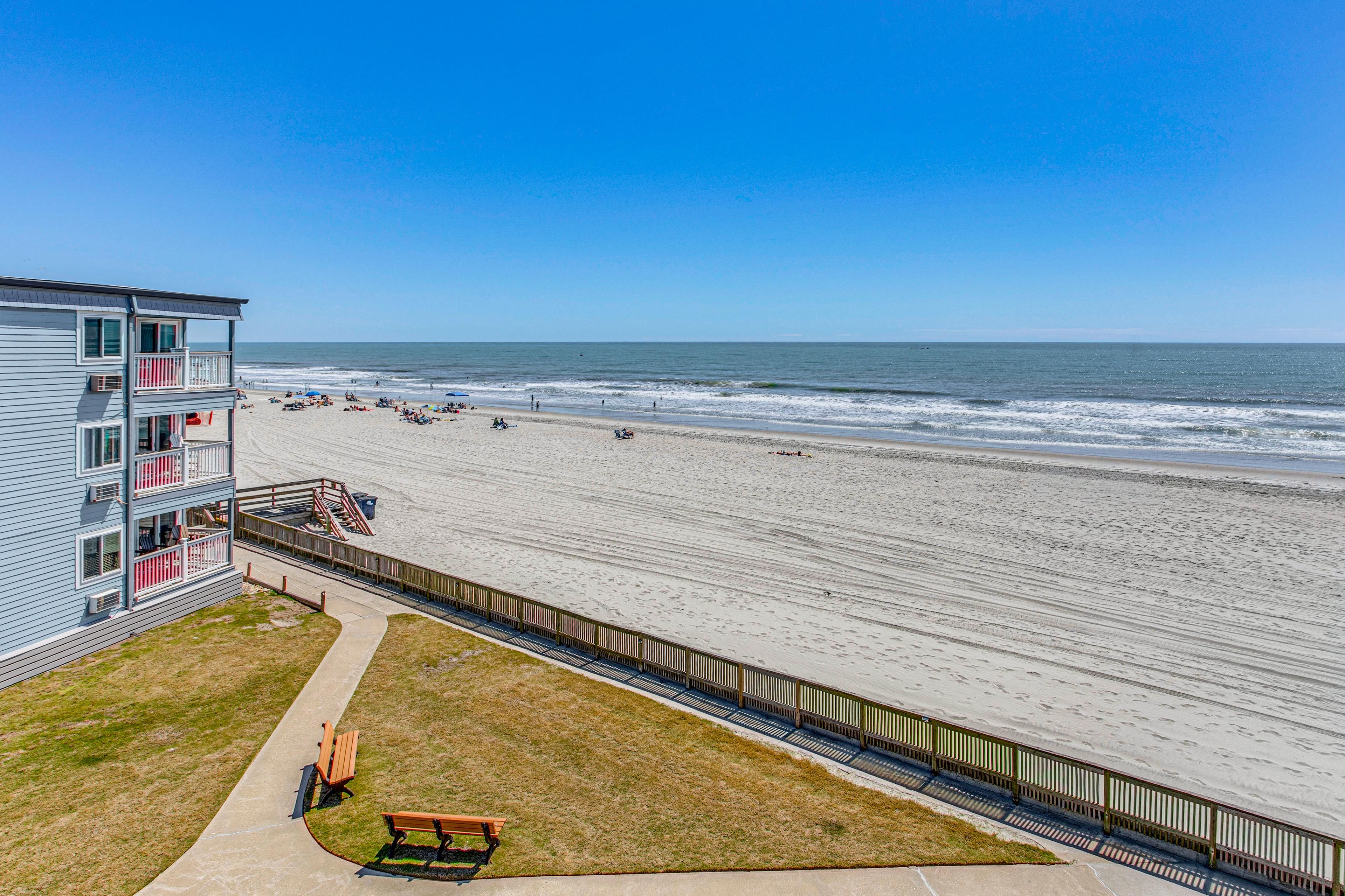 Myrtle Beach Vacation Rental | 2BR | 2BA | 721 Sq Ft | Stairs Required