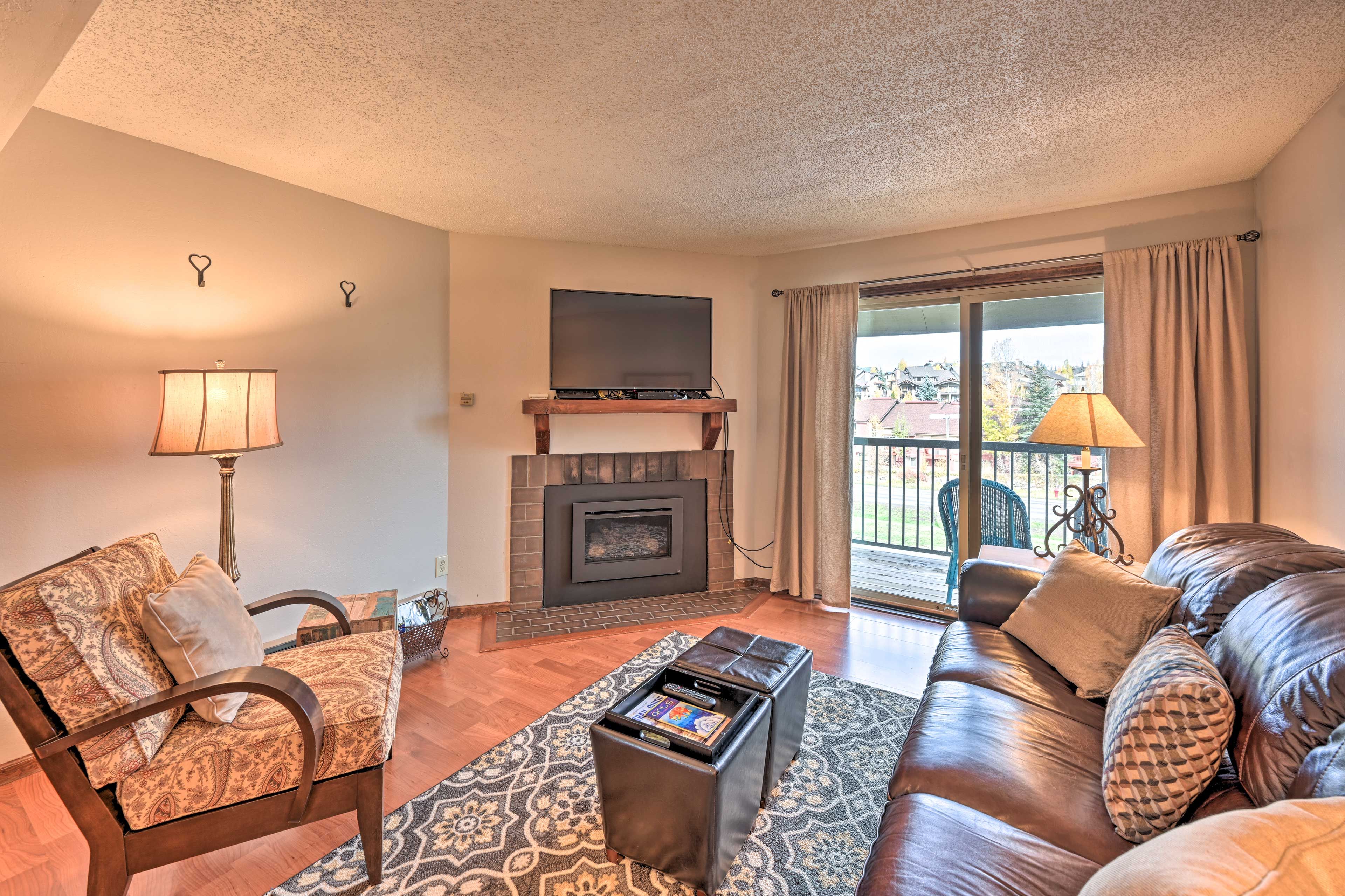 Steamboat Springs Vacation Rental Condo | 2BR | 2BA | 841 Sq Ft | Steps to Enter