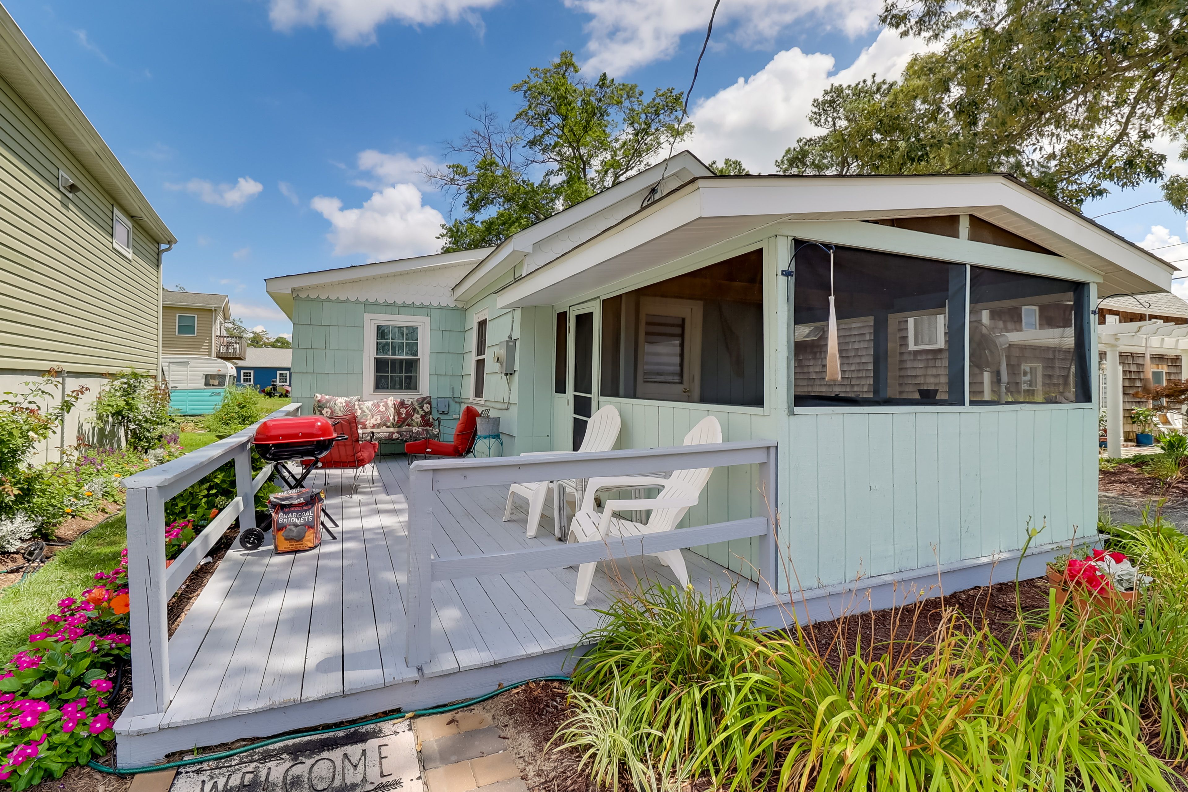 Millsboro Vacation Rental | 2BR | 1BA | 1 Step to Enter