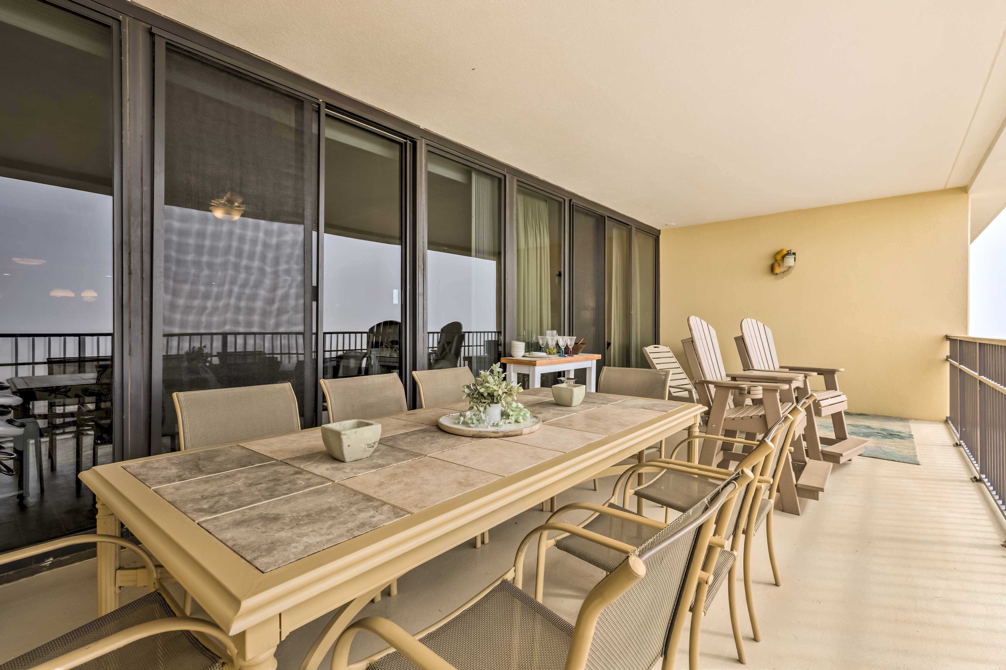 Private Balcony | Outdoor Dining Area