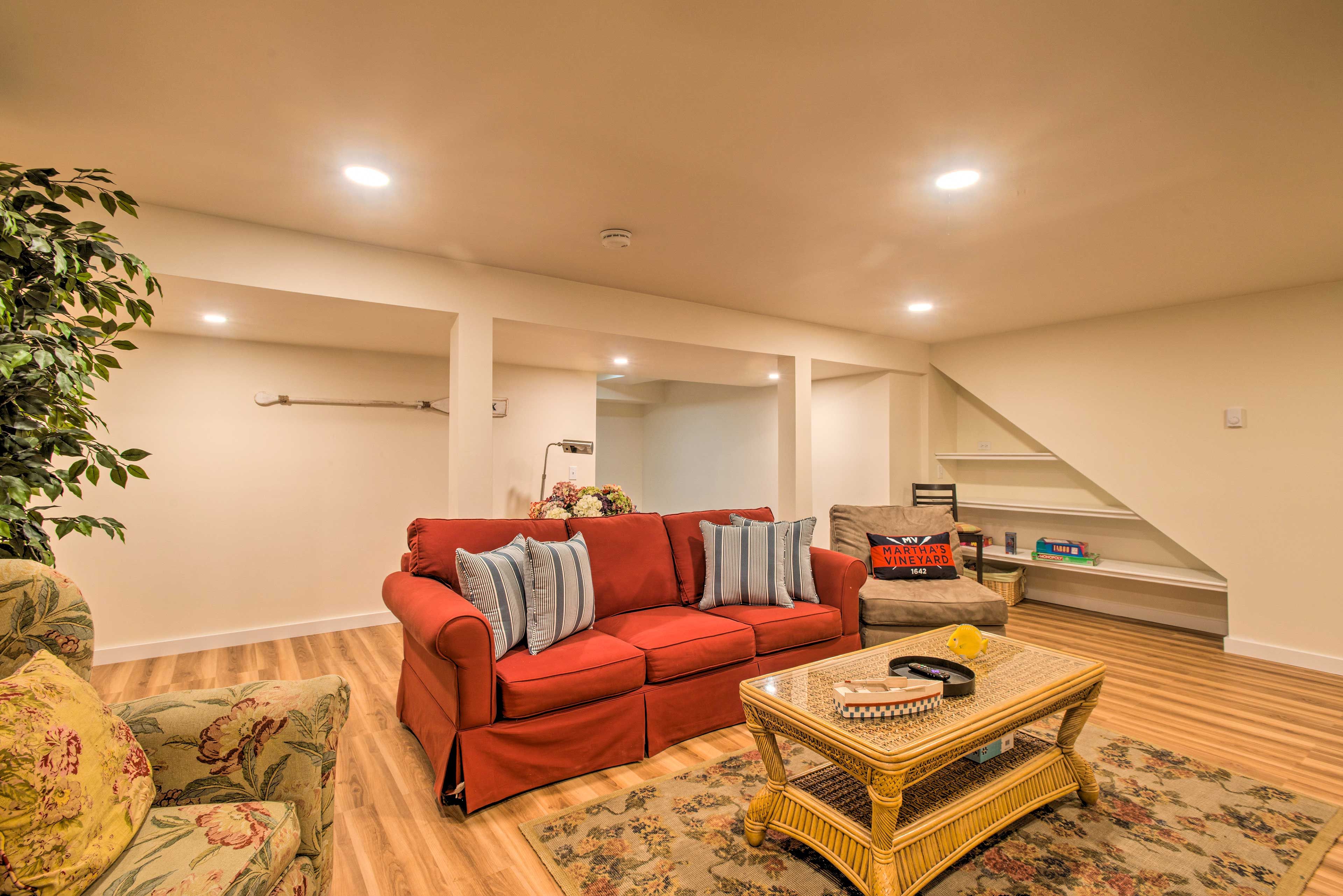 Basement Living Area