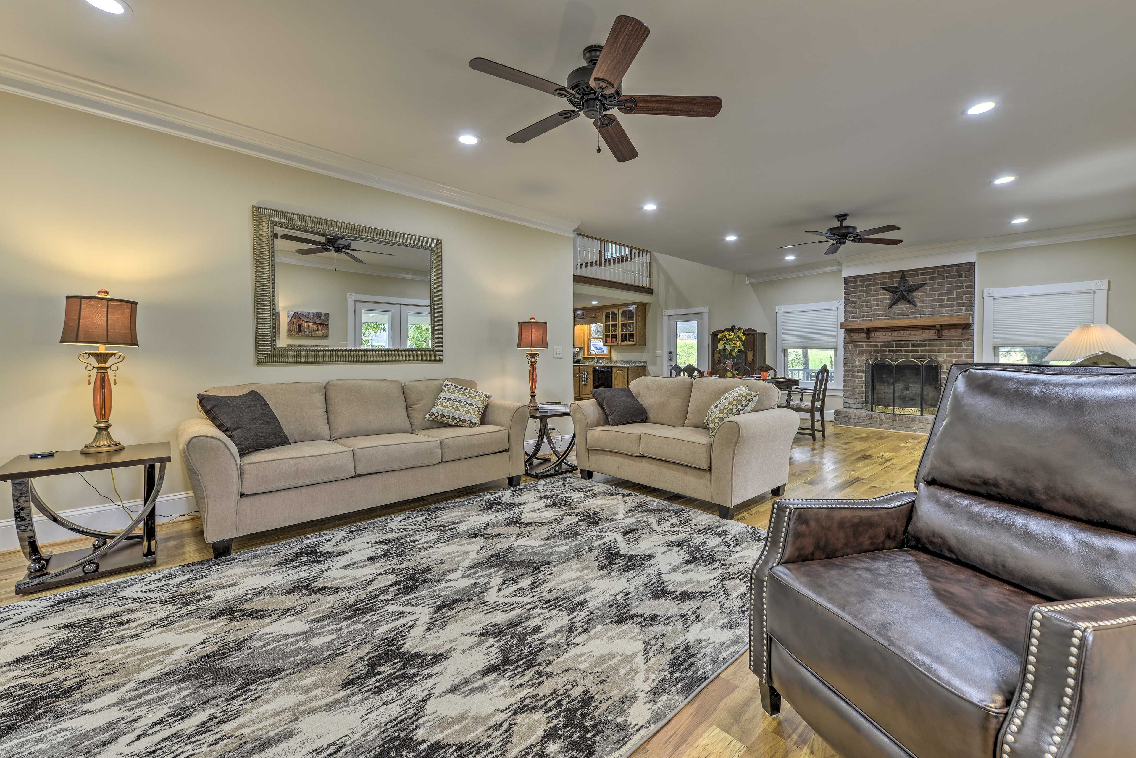 Pittsboro Vacation Rental | 4BR | 3.5BA | 4 Entry Steps | 2,944 Sq Ft