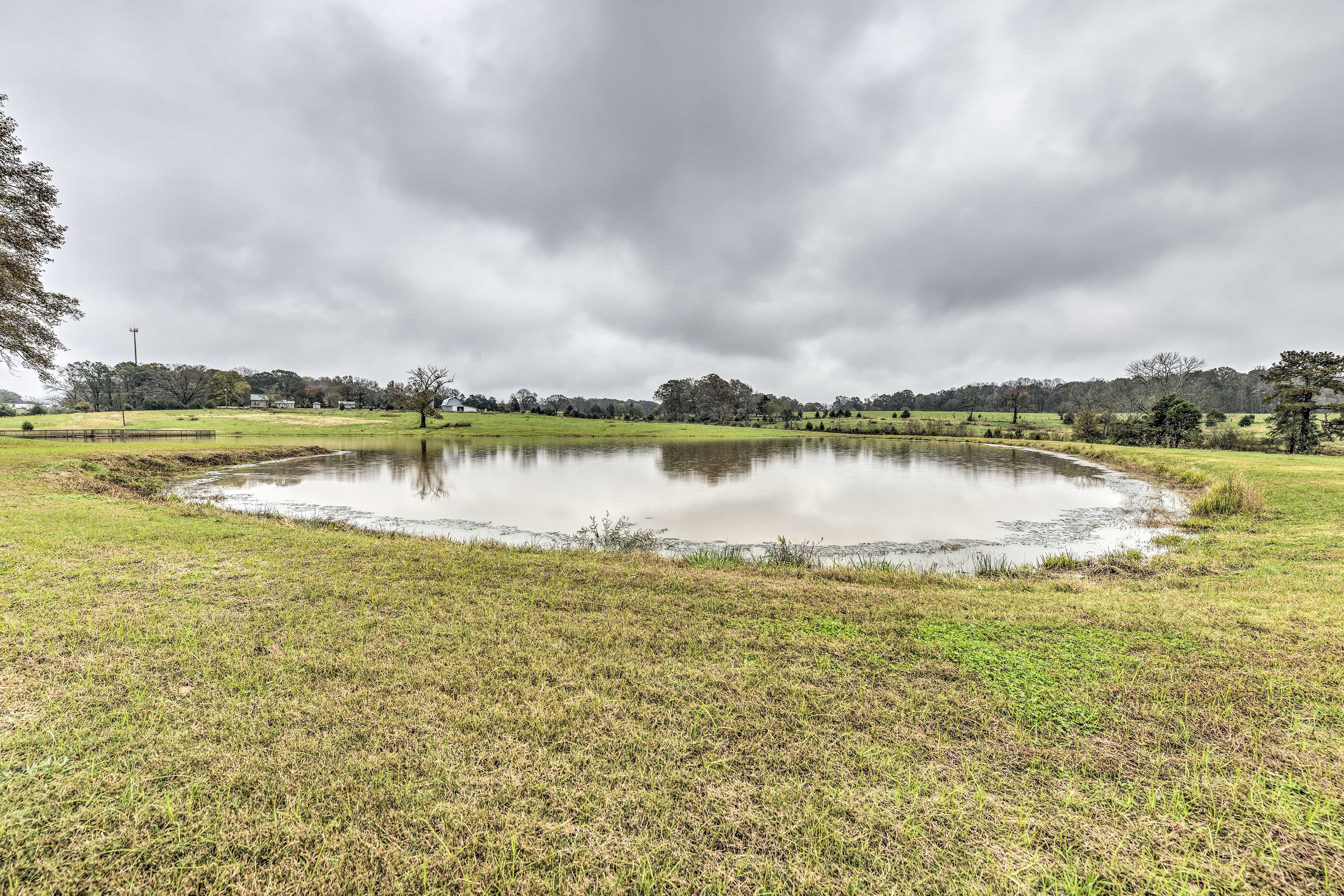 House Exterior | Pond On-Site