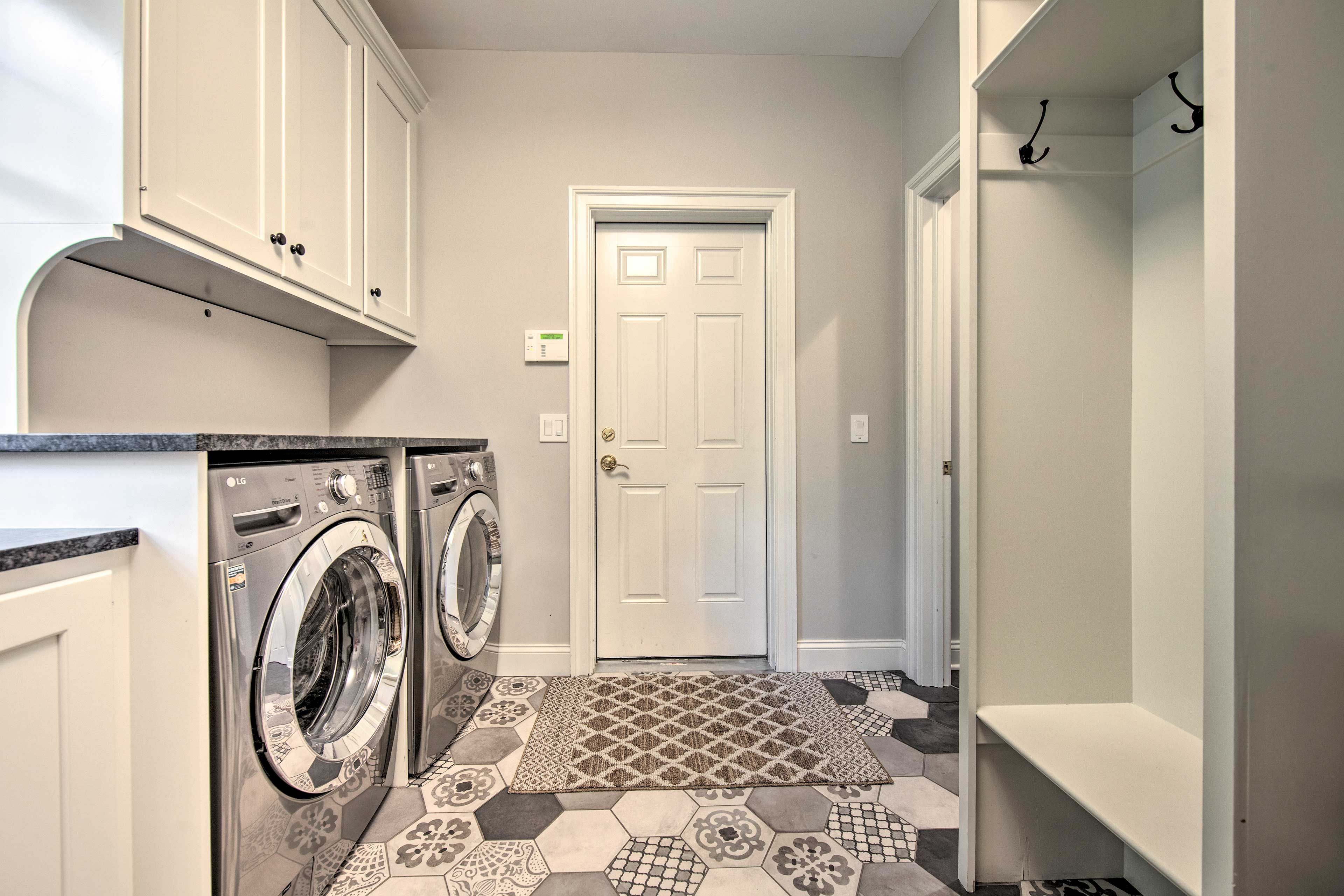 Laundry Room | Washer & Dryer | 1st Floor