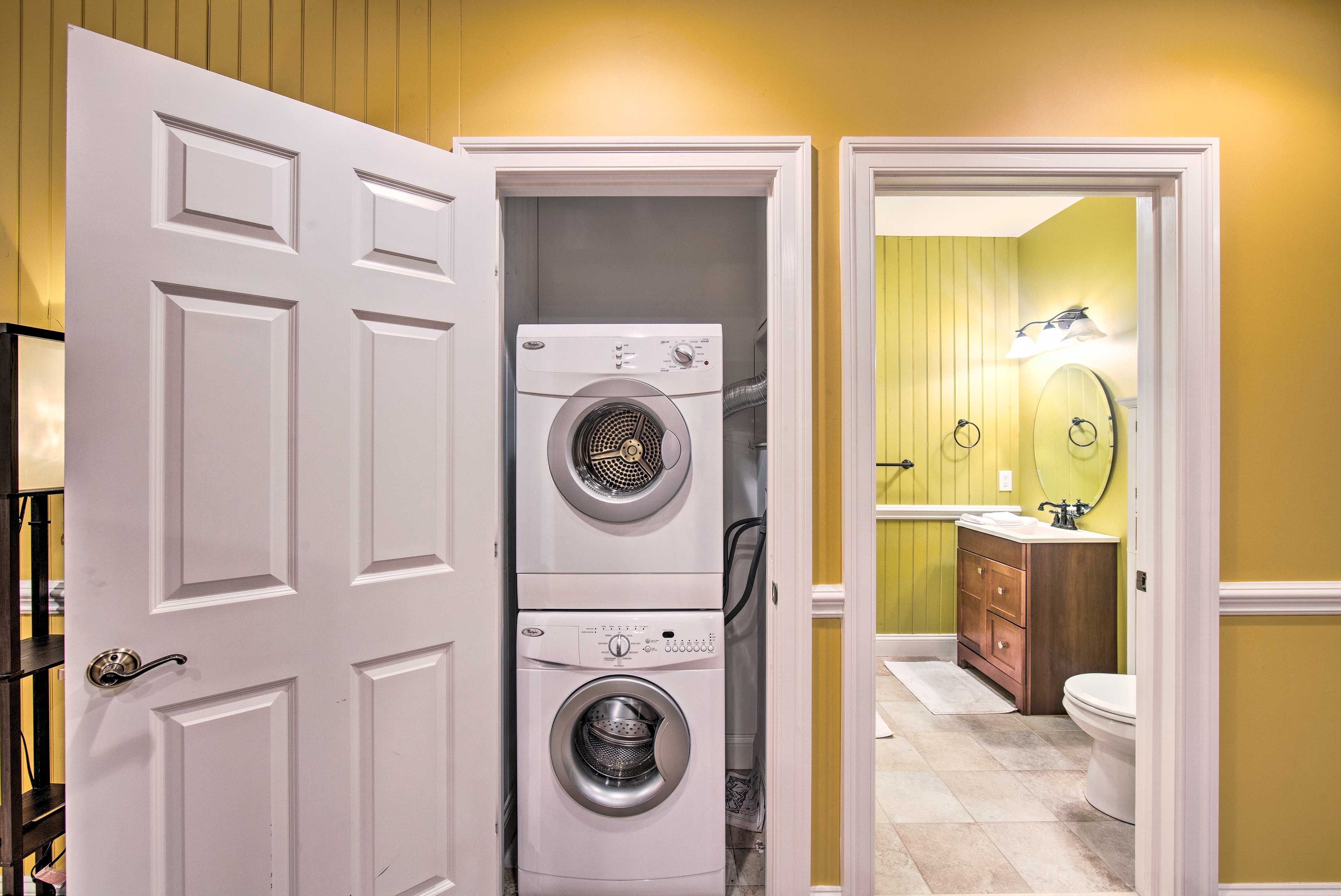 In-Unit Laundry | Washer & Dryer | Basement