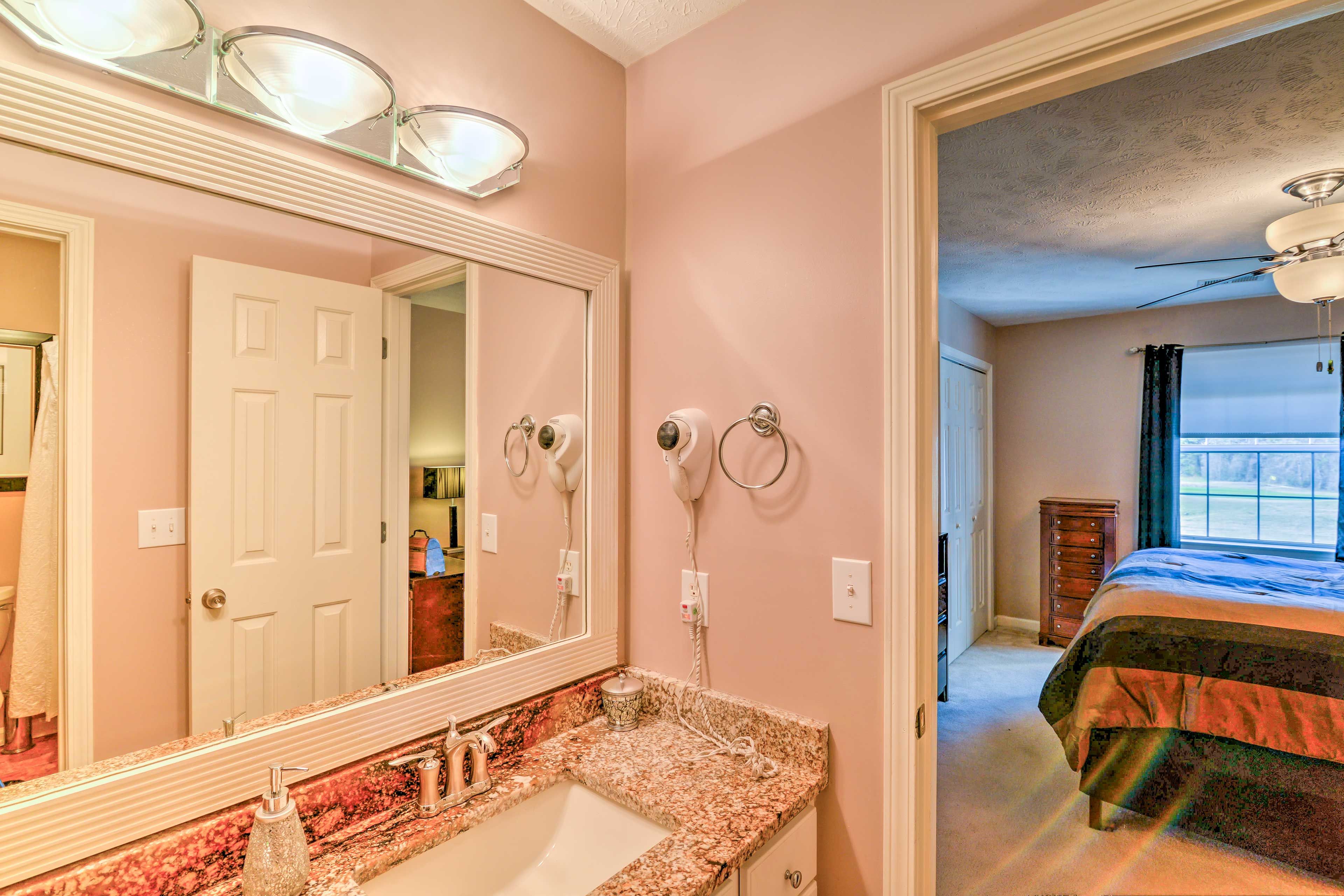 Those staying in this bedroom will be gifted to an en-suite bath.