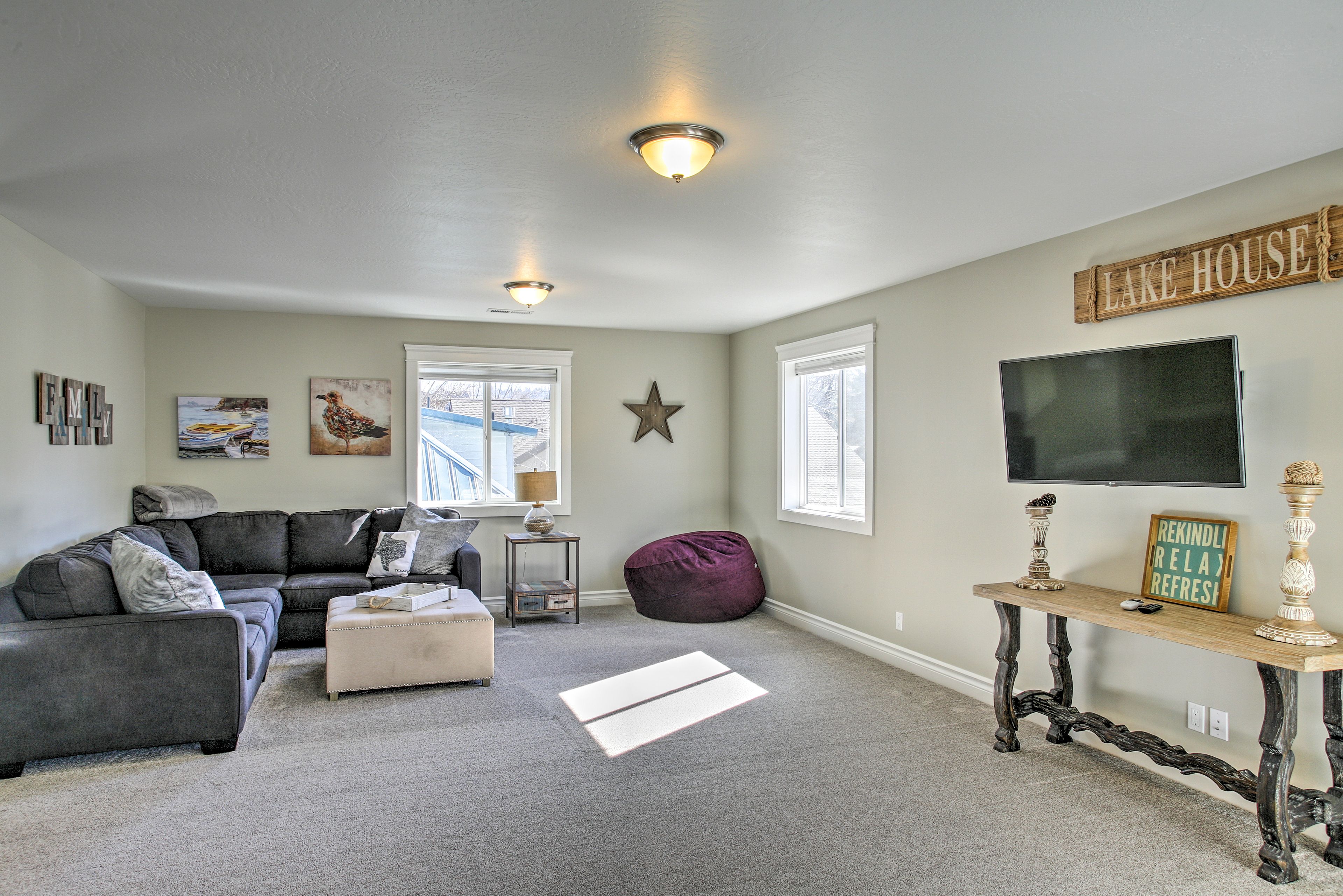 Grab the popcorn and snag the bean bag before turning on your favorite movie.