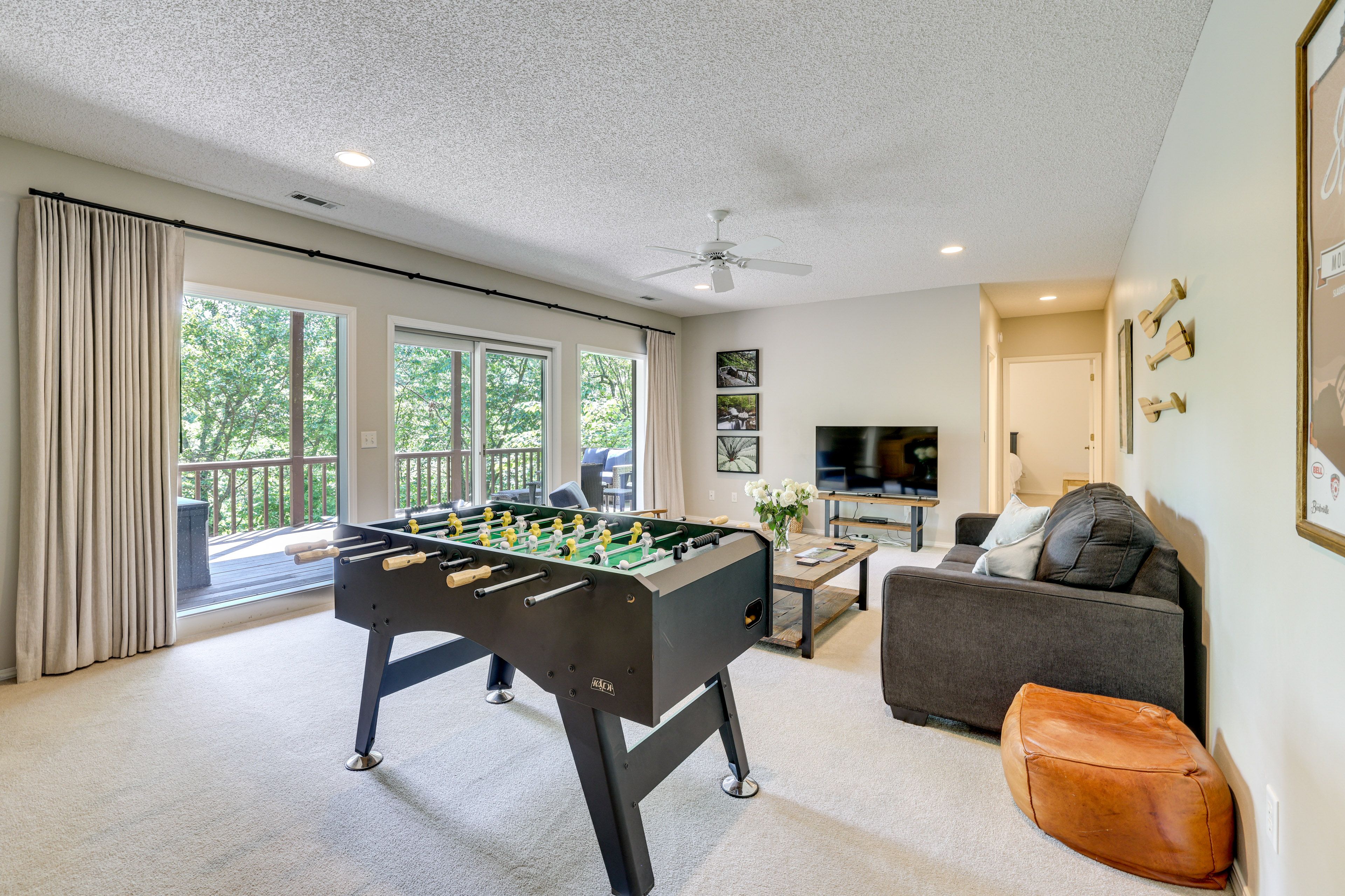 Game Room | Lower Level | Foosball Table | Smart TV | Wet Bar