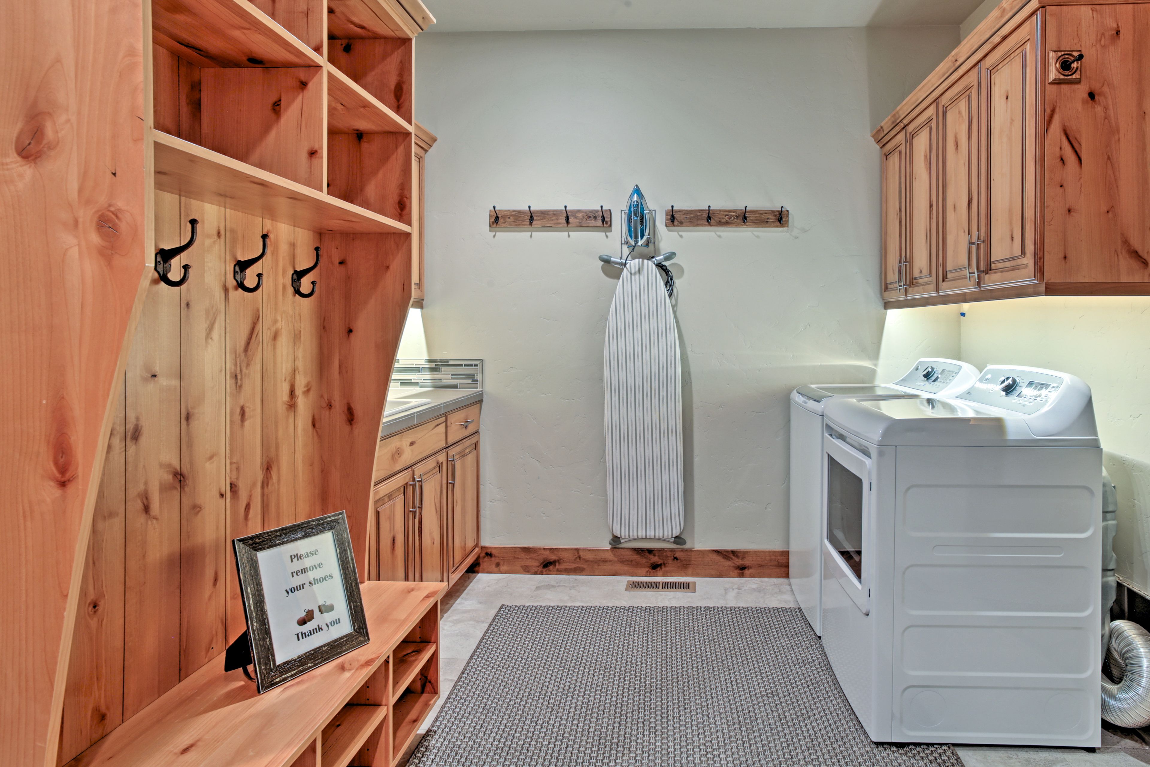 Mudroom | In-Home Laundry