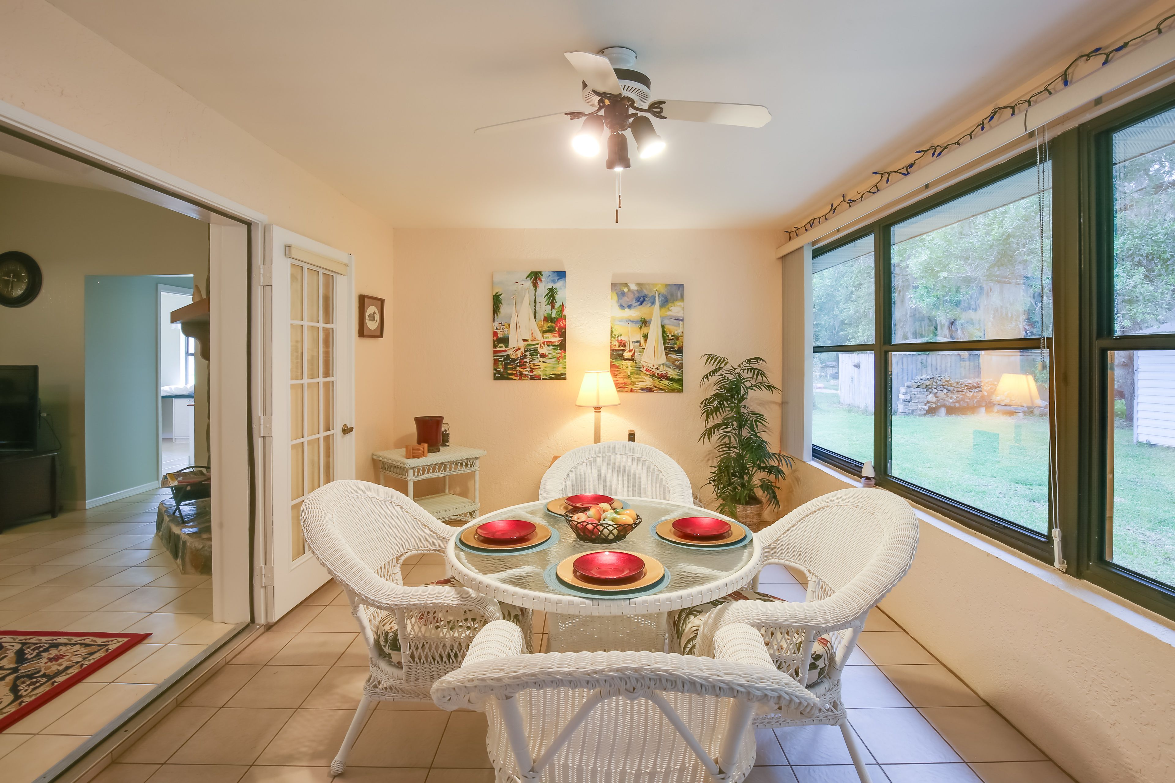 Sunroom | Additional Dining Space
