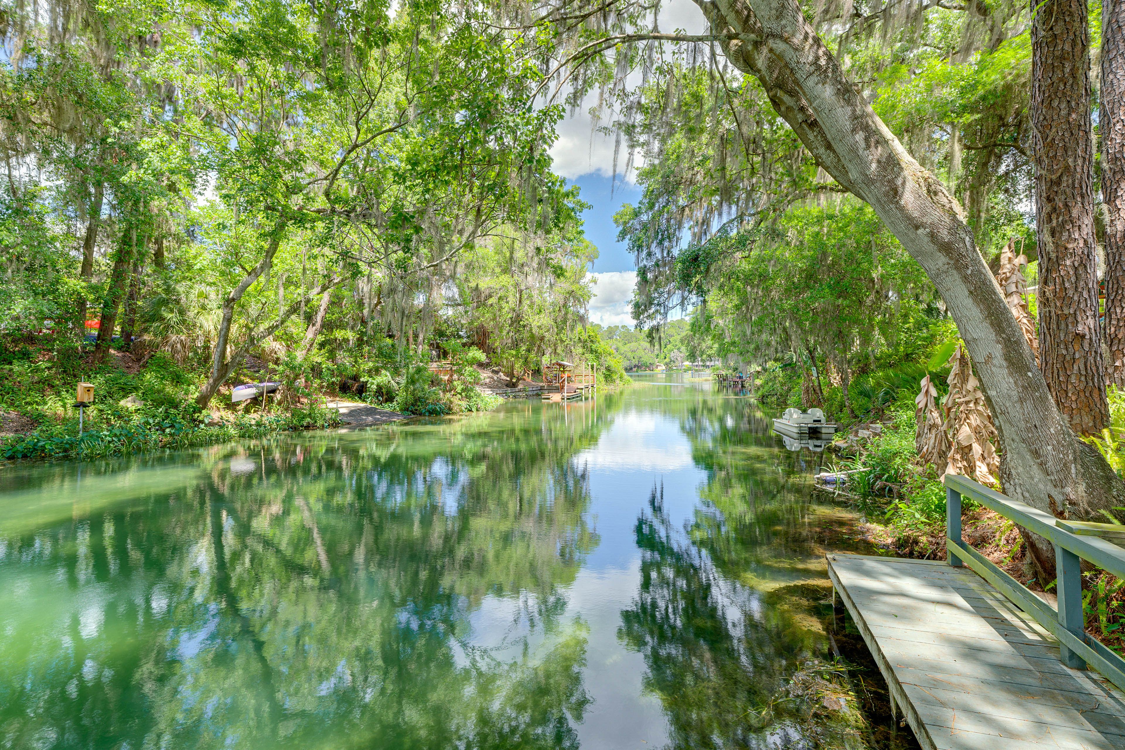 Rainbow River | Private Dock