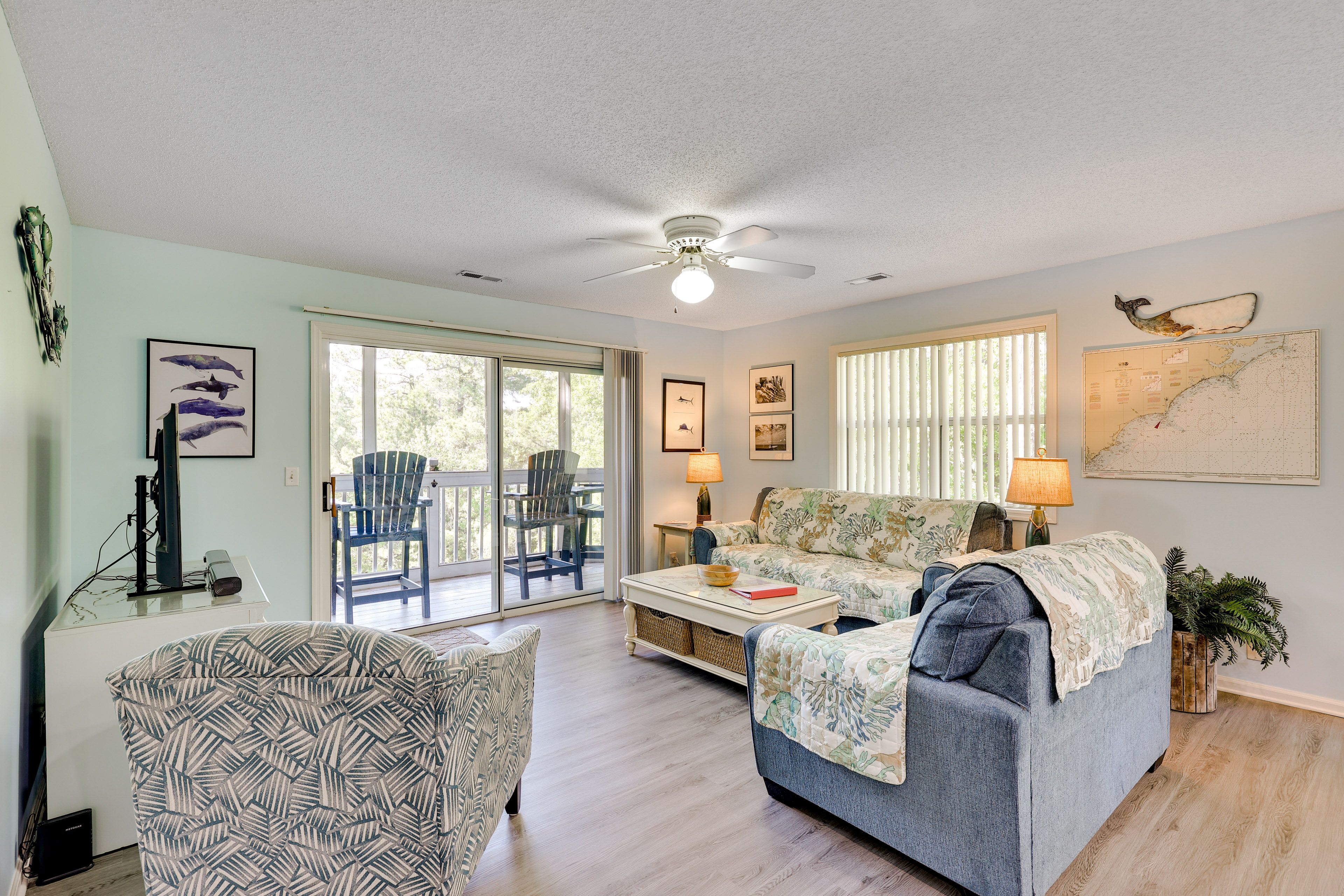 St. James Vacation Rental | 2BR | 2BA | 750 Sq Ft | Steps Required