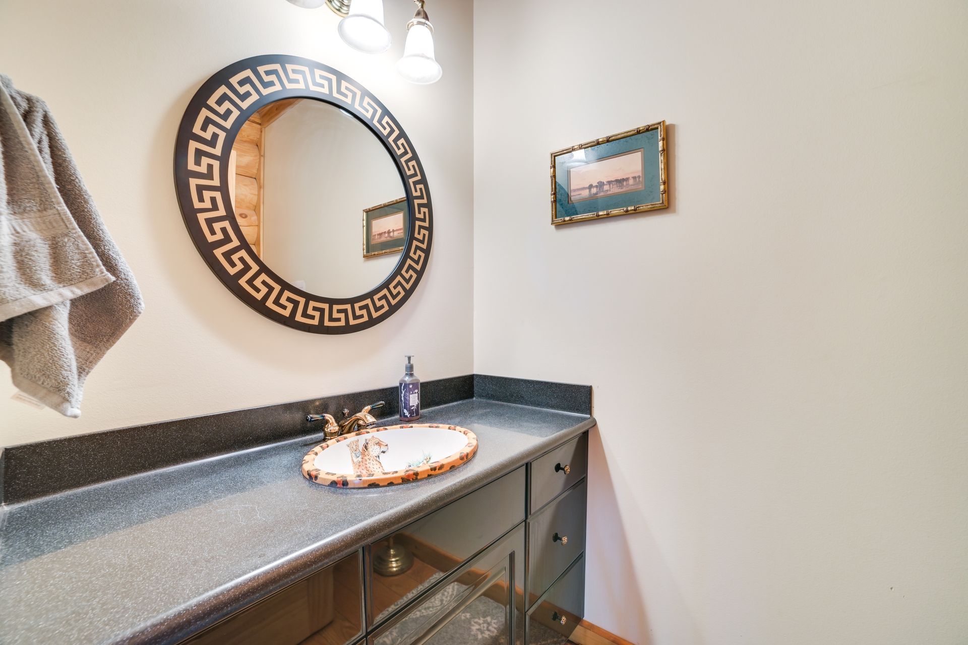 Half bathroom — main level