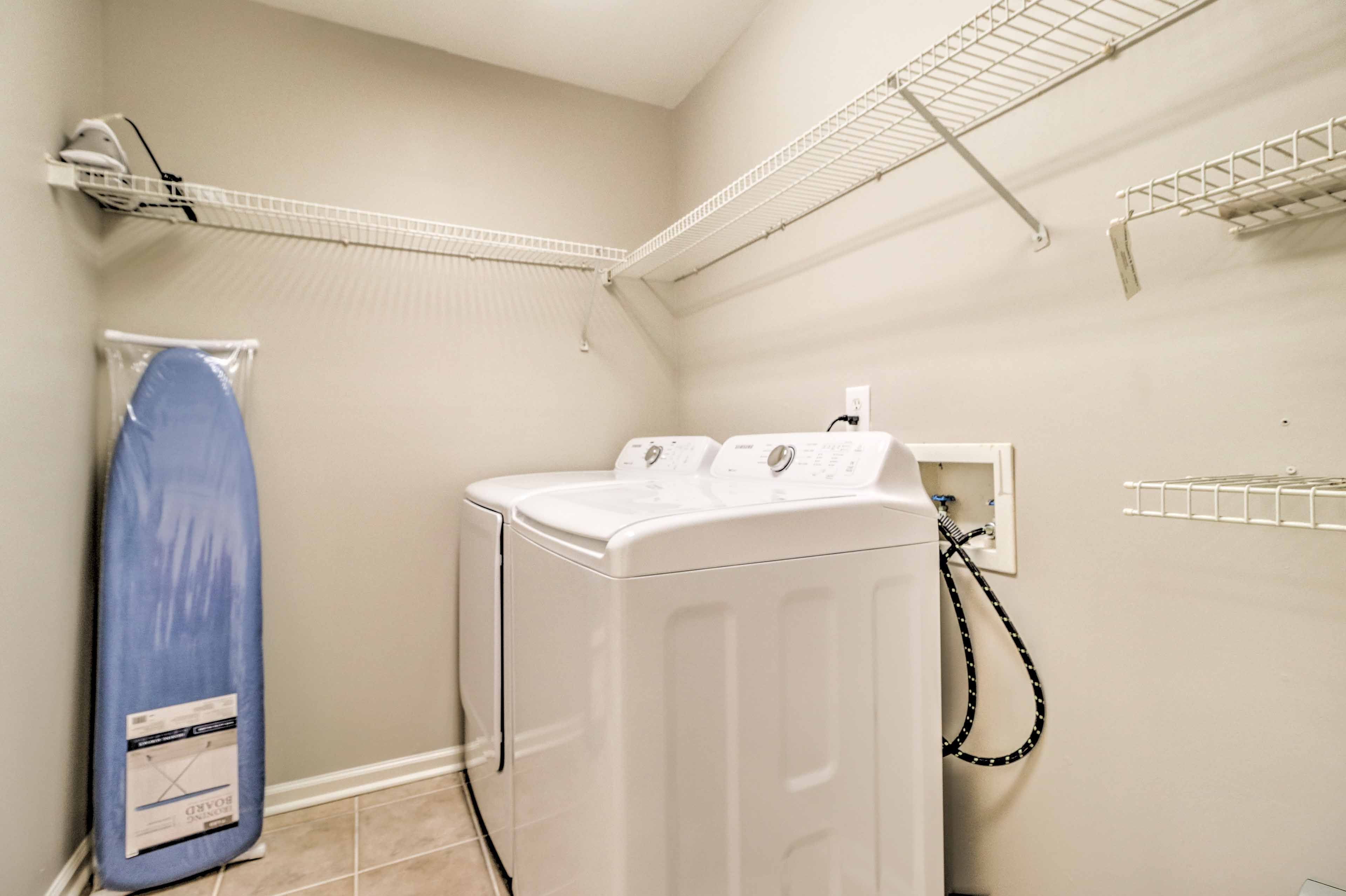 Washer & Dryer | Iron & Board