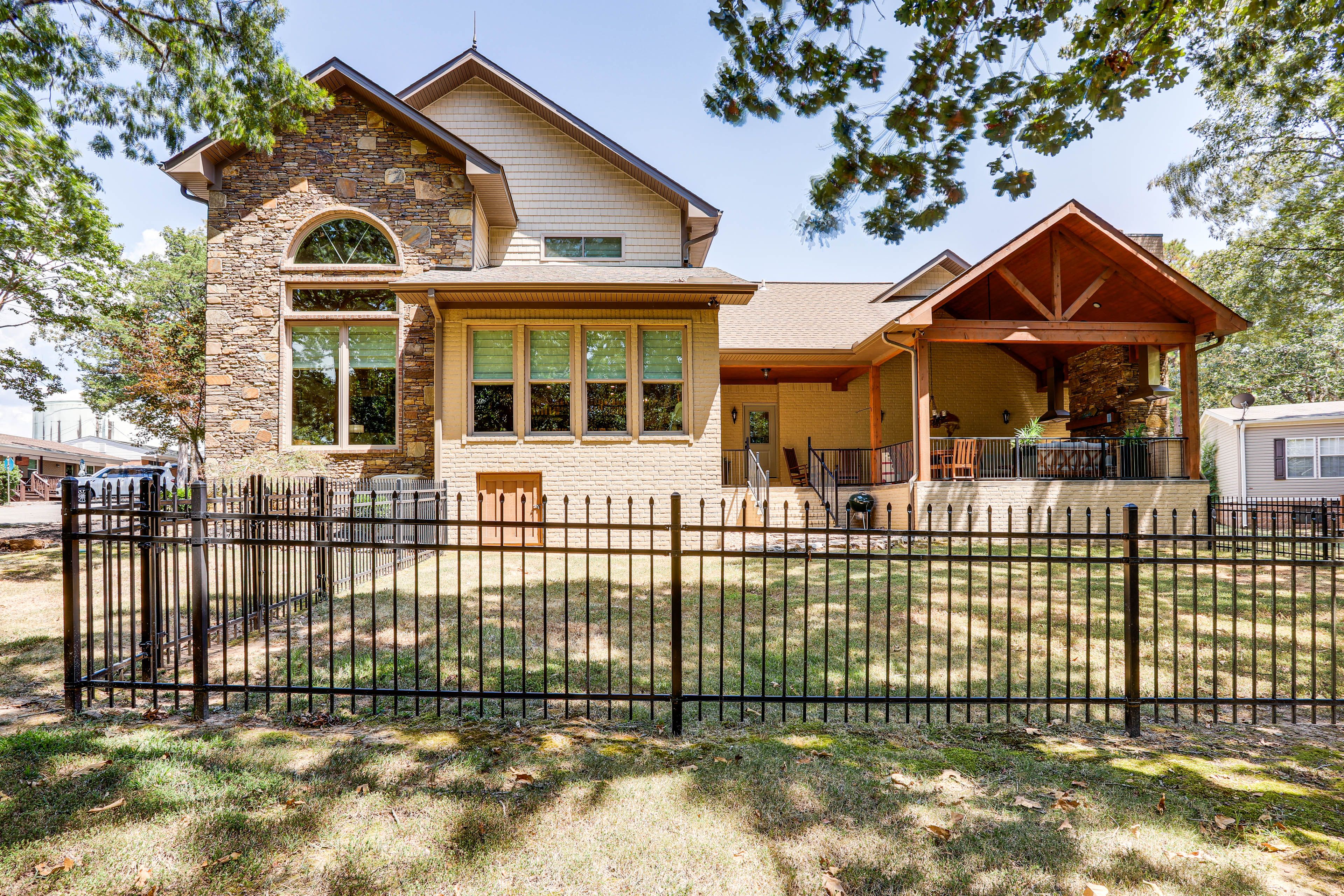 Fenced-In Backyard