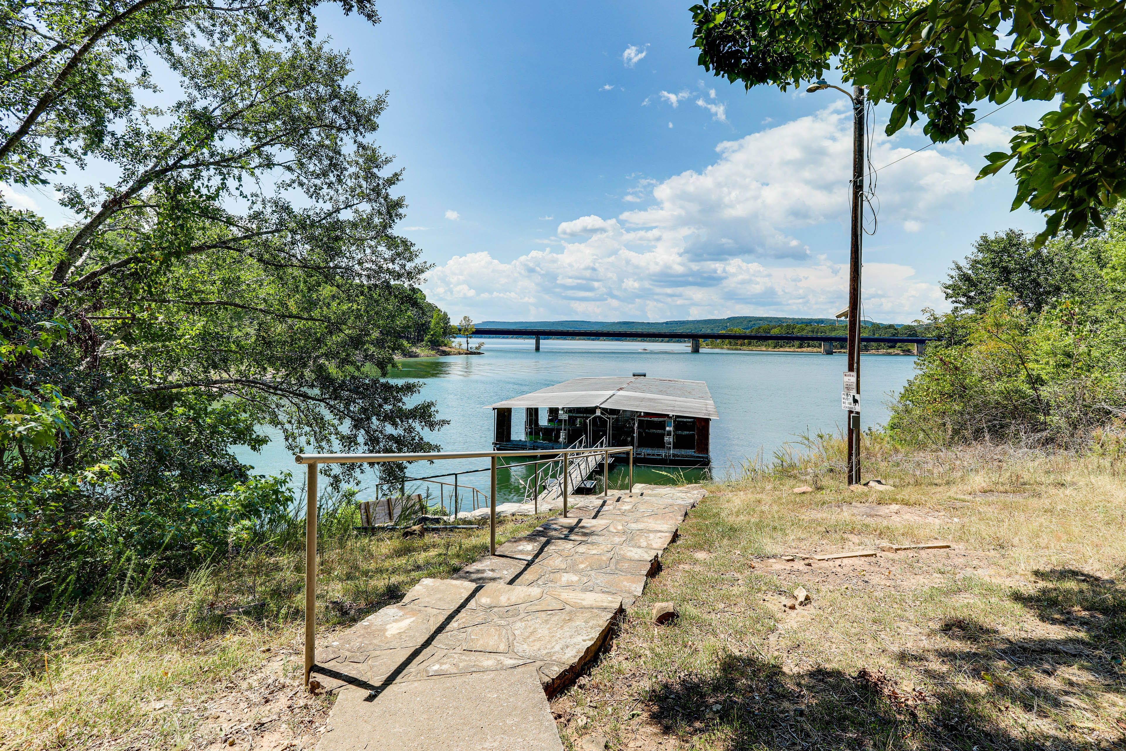 Dock Access | 2 Boat Slips | Fish Cleaning Station