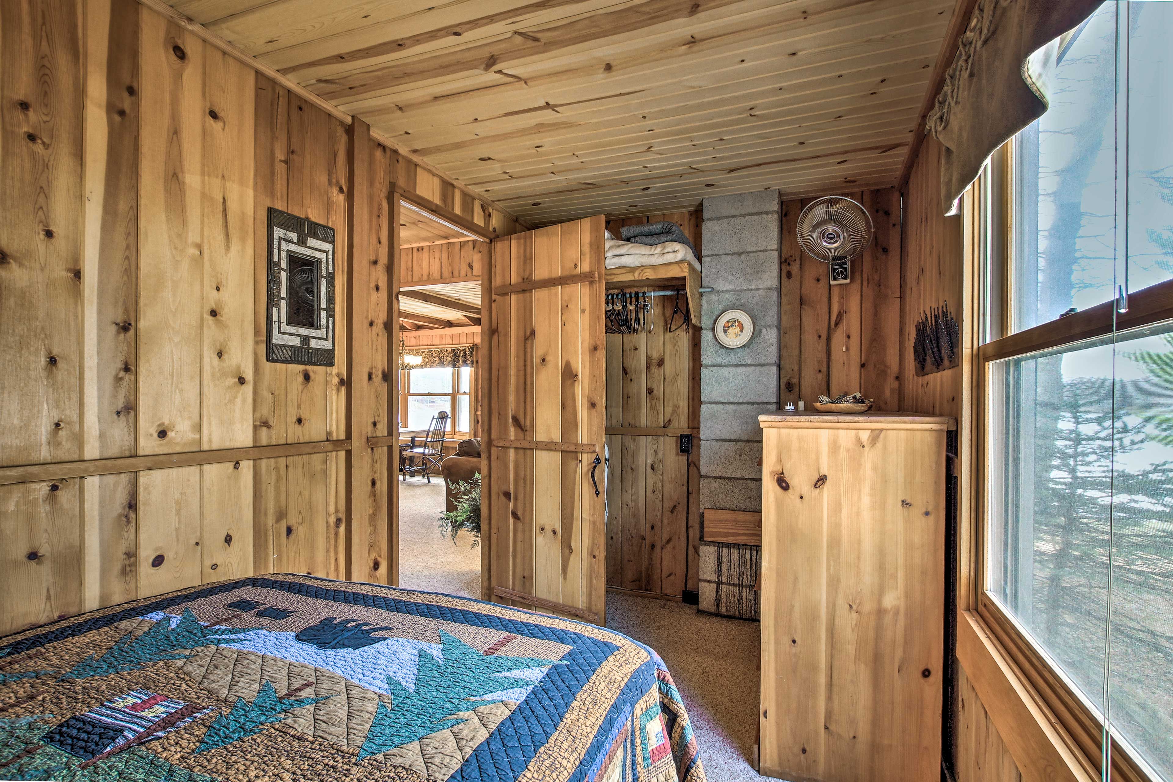 Unpack to make yourself right at home.