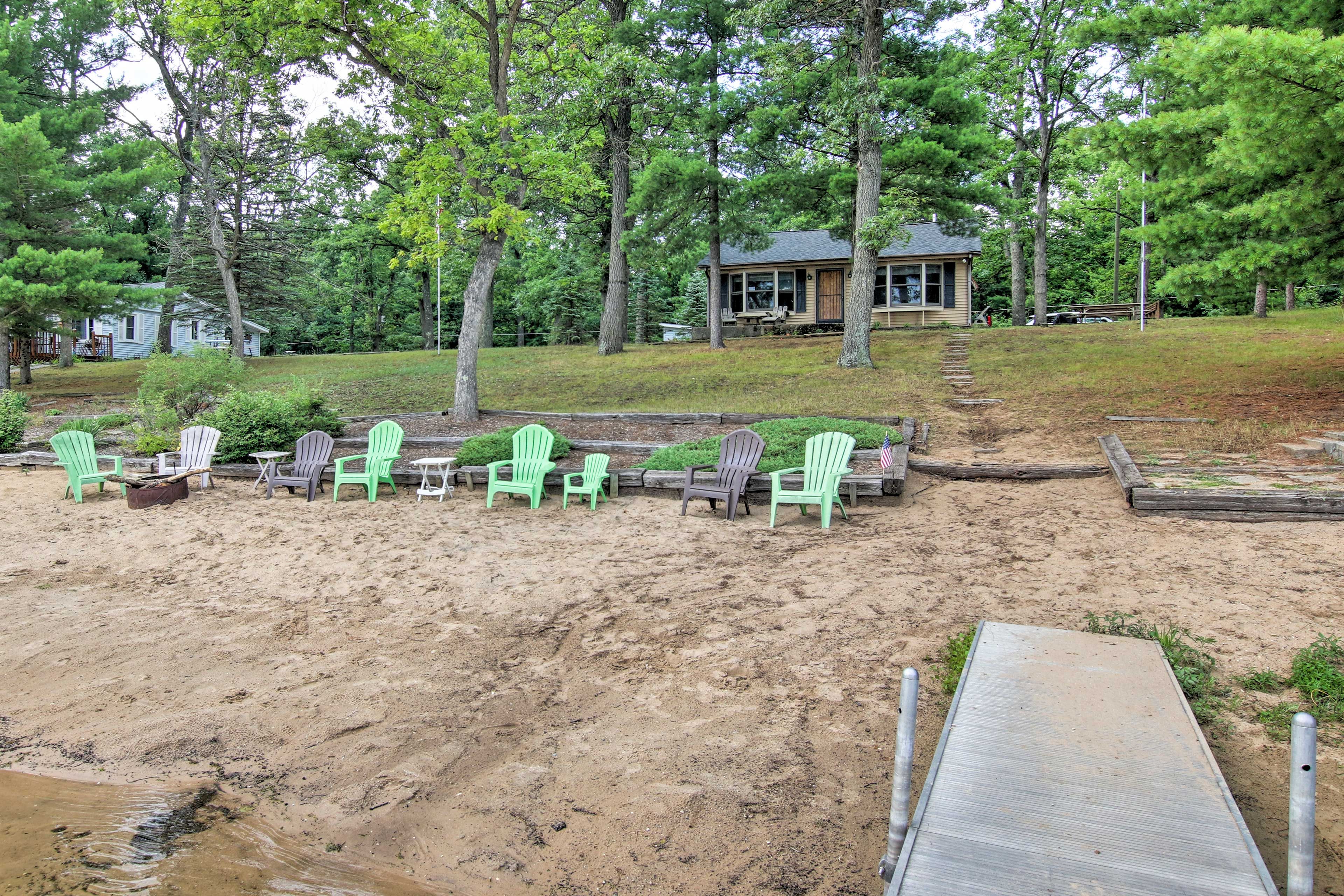With so much yard space, the activities are endless.