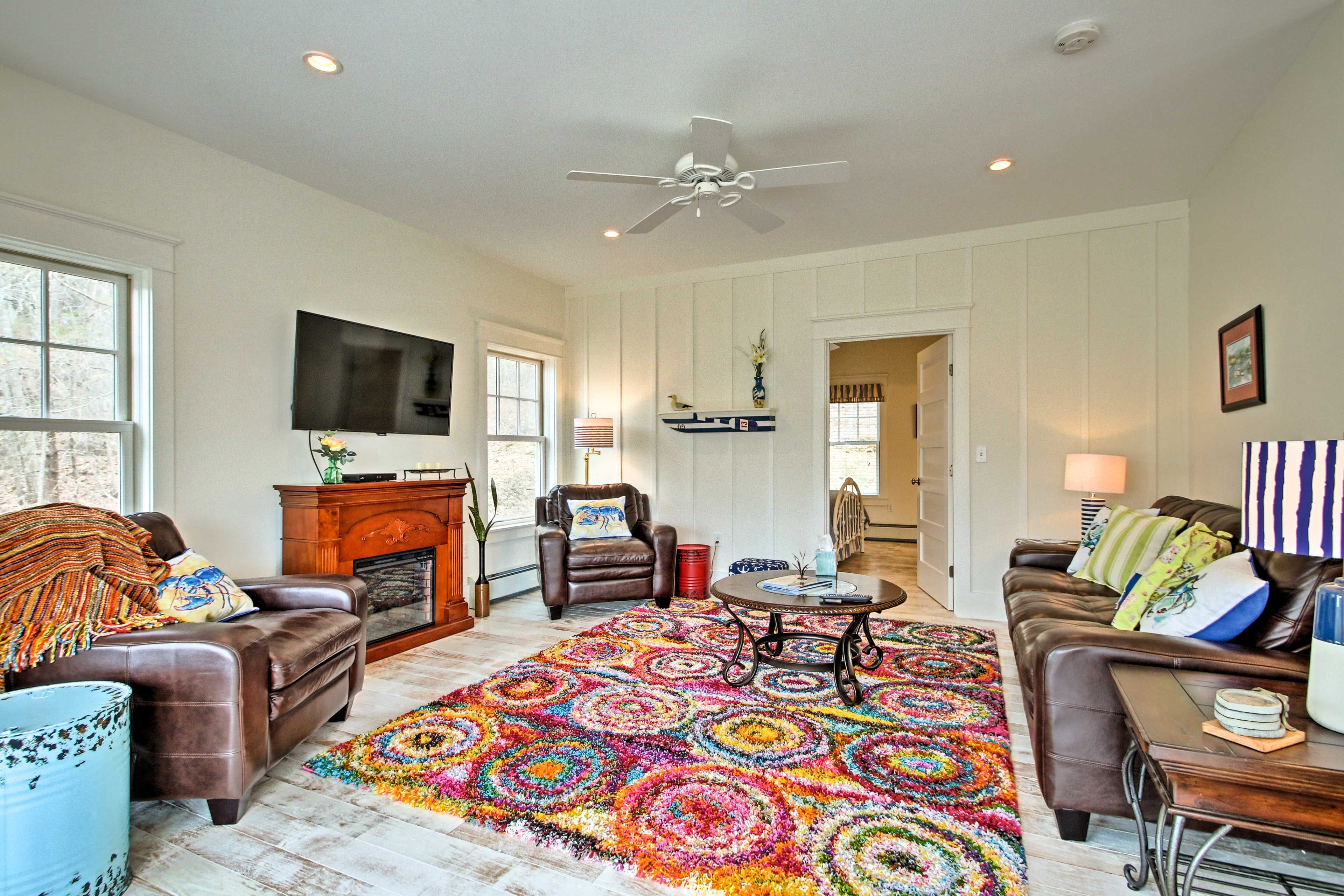 Boothbay Harbor Vacation Rental | 4BR | 2.5BA | 2,520 Sq Ft | Stairs Required