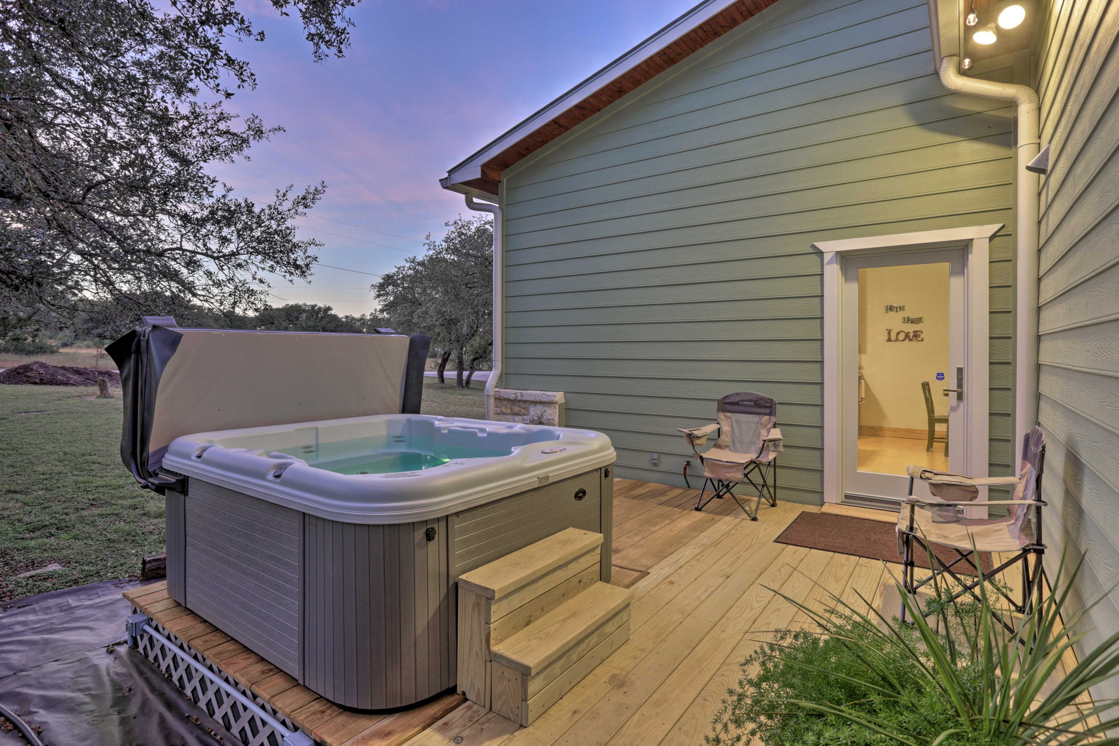 Private Hot Tub | Spacious Yard | Scenic Views