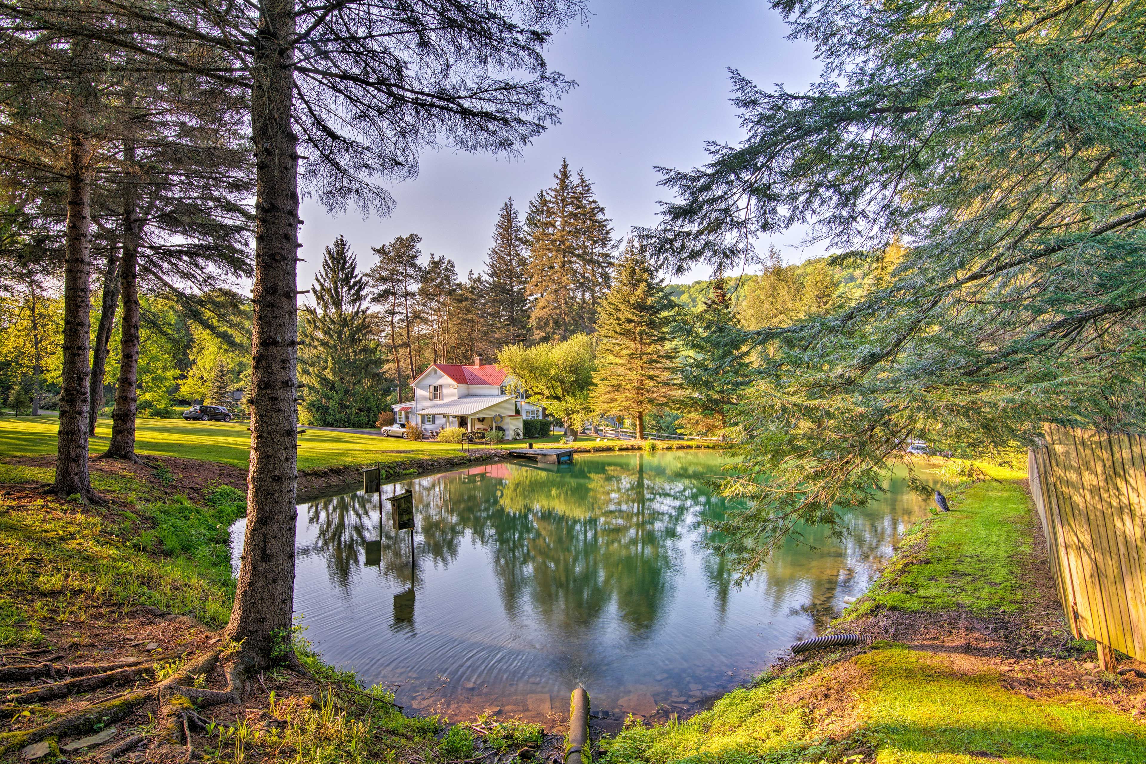 Coudersport Vacation Rental | 3BR | 2BA | 1,986 Sq Ft | Stairs Required