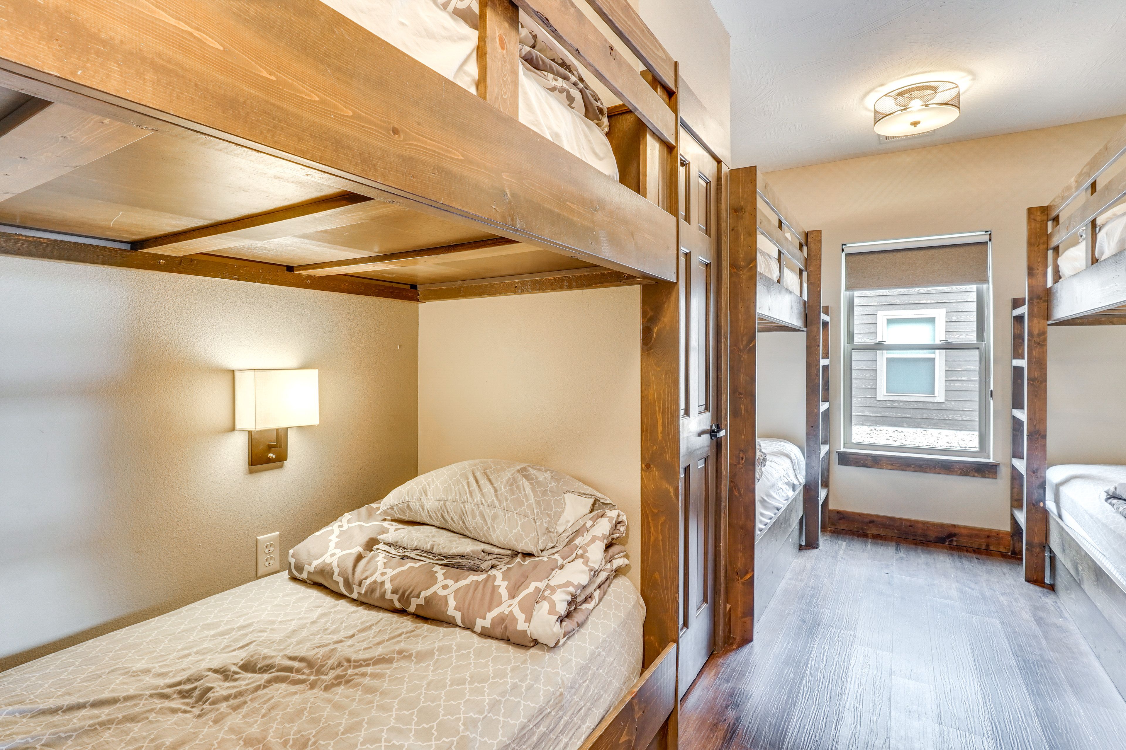 Bedroom 7 | 4 Twin Bunk Beds | Lower Level