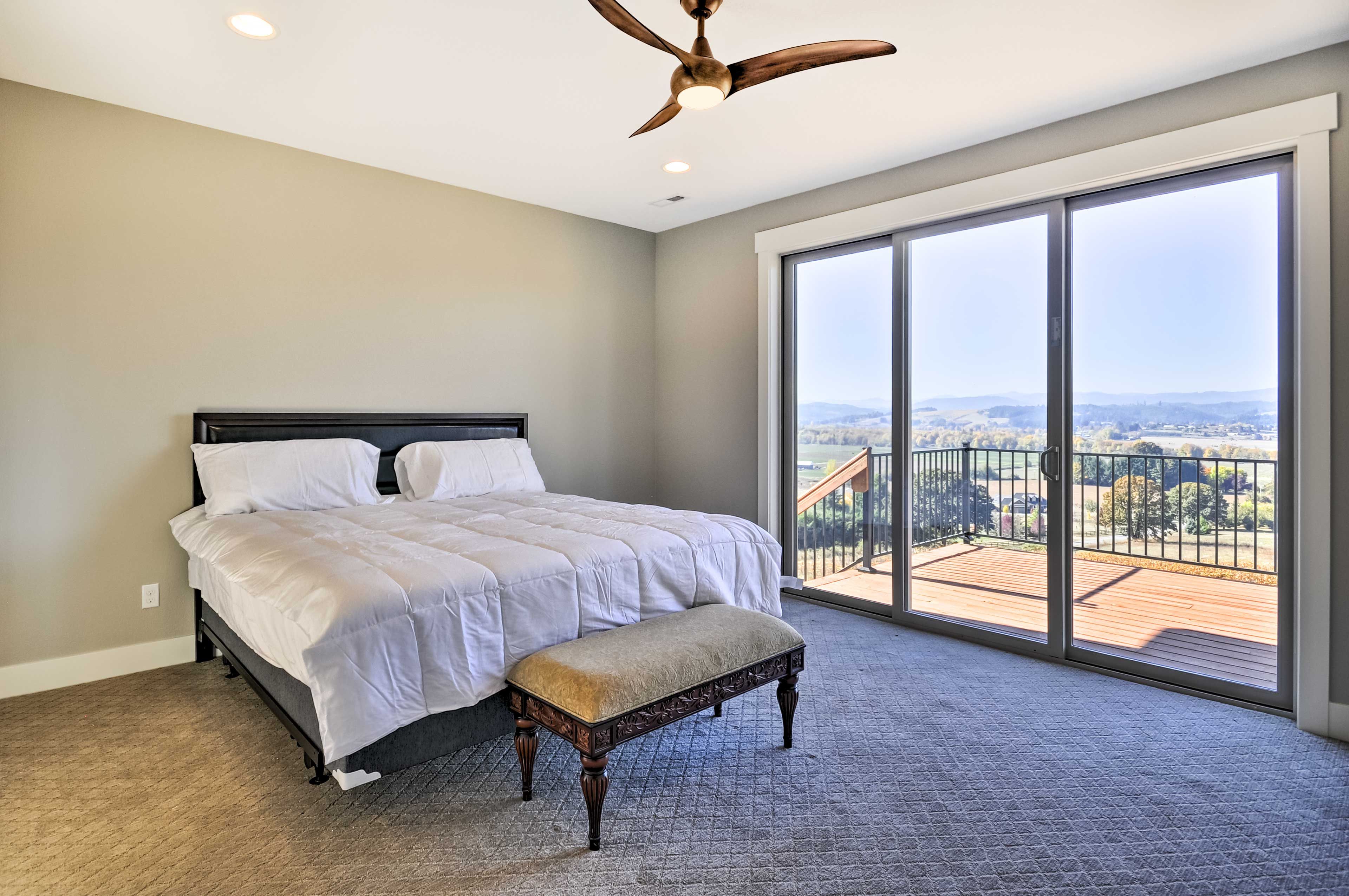 Bedroom 1 | King Bed | En-Suite Bathroom | Deck Access
