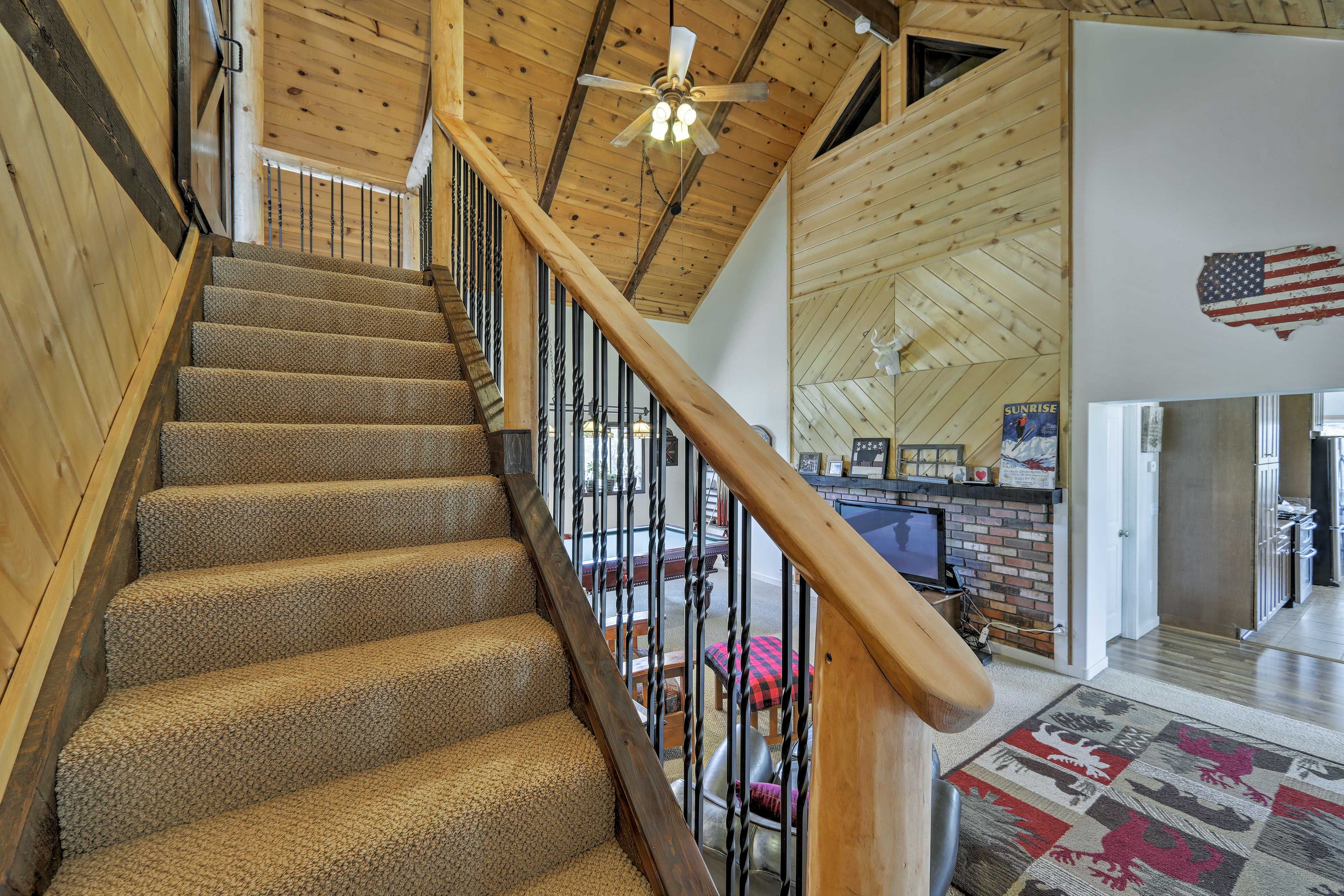 Stairs to 2nd Floor