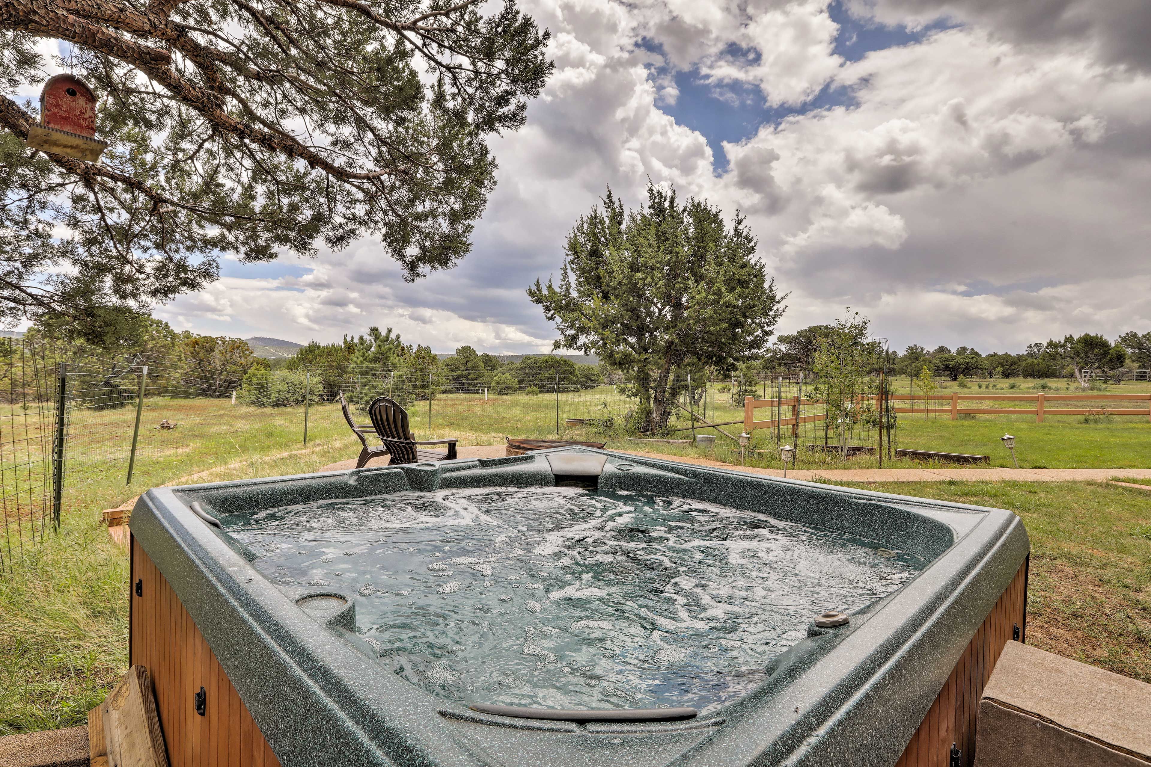 Cabin Exterior | Private Hot Tub
