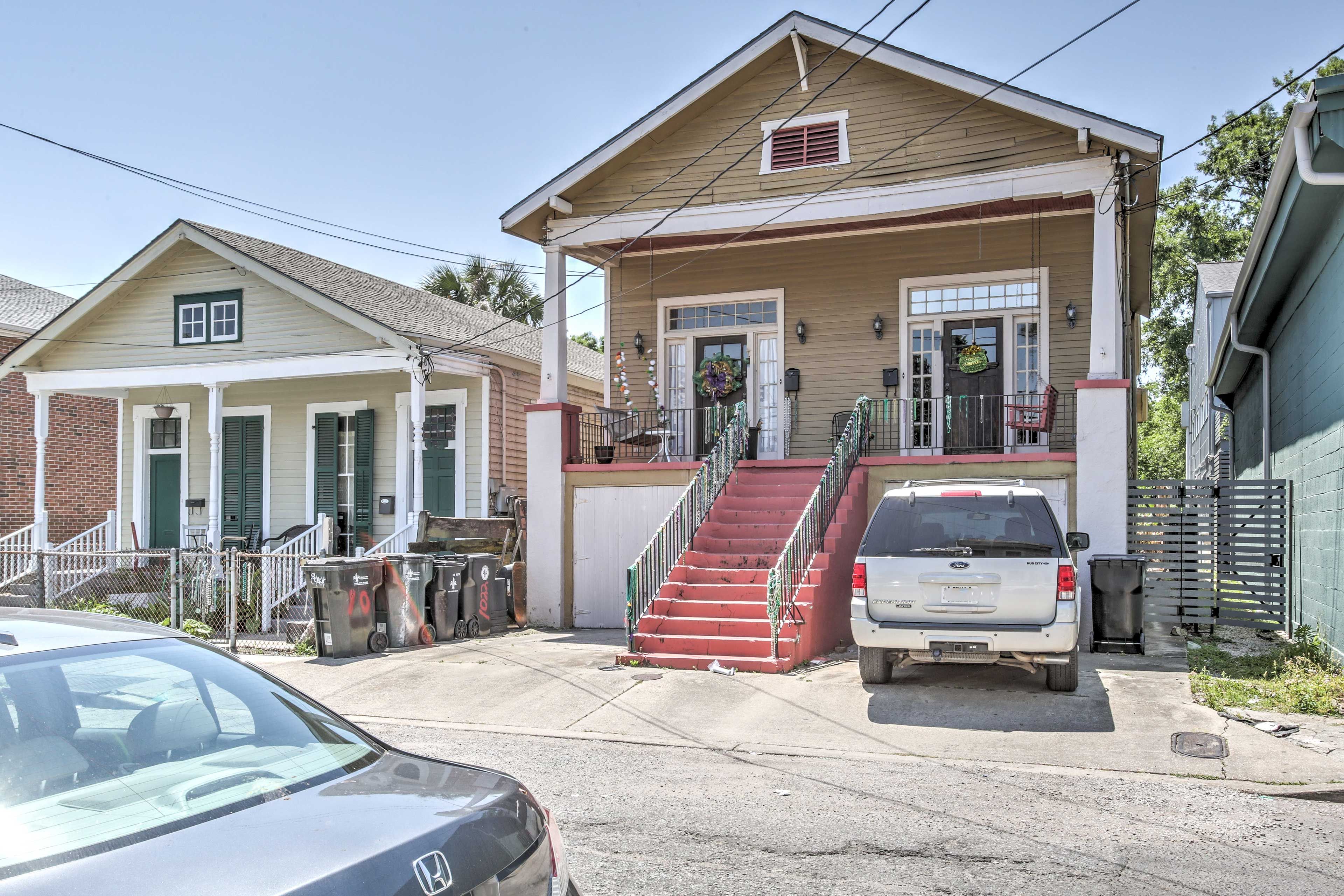 Set in the Garden District, this house is surrounded by historic charm.